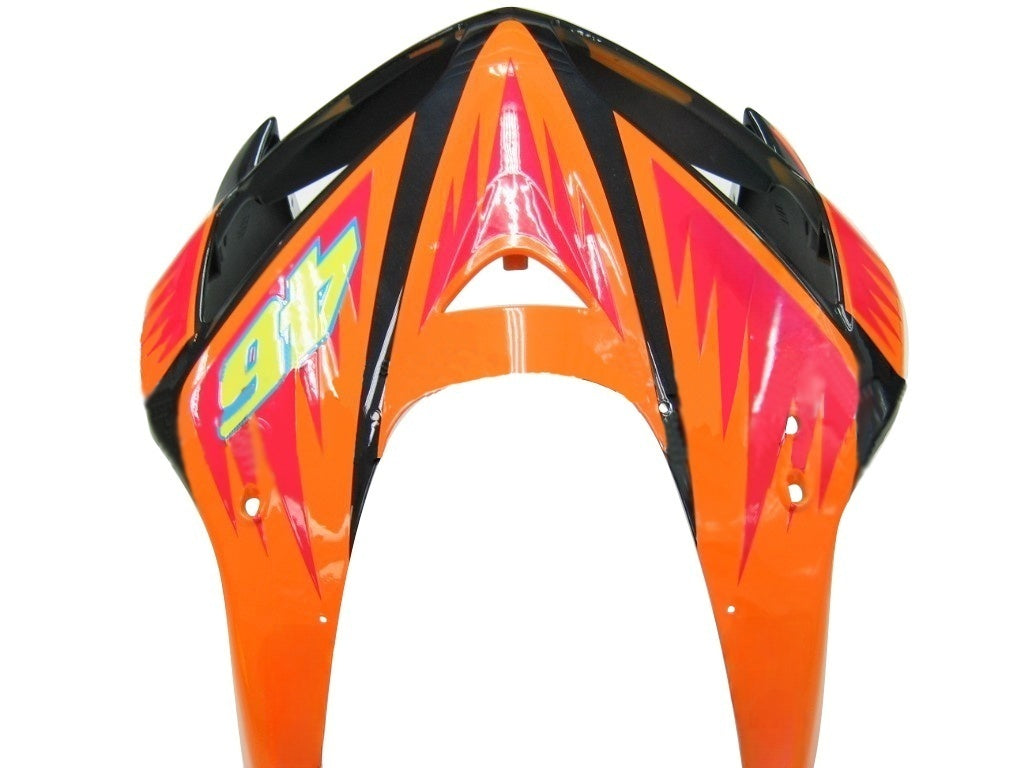 페어링 2005-2006 혼다 CBR 600 RR 블랙 발렌티노 로시 제네릭