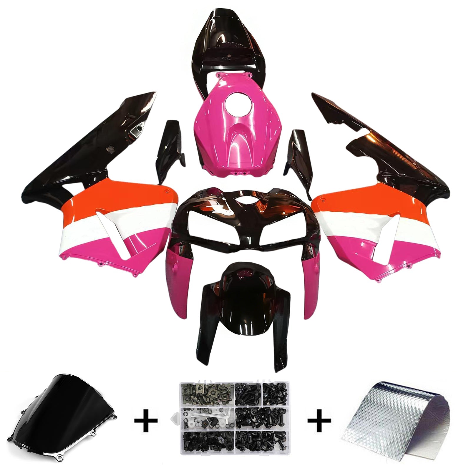 2005-2006 Honda CBR600RR F5 Fairing Kit Bodywork Plastic ABS