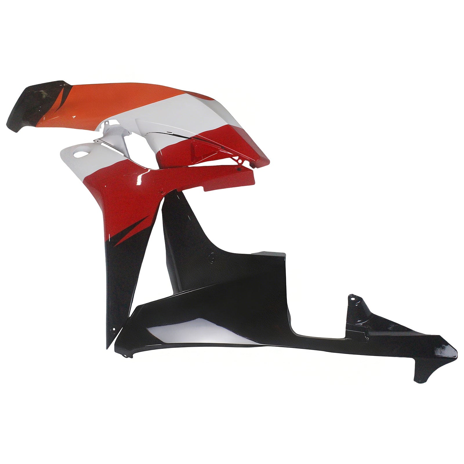 Fairings 2007-2008 Honda CBR 600 RR Black & Orange Repsol Generic