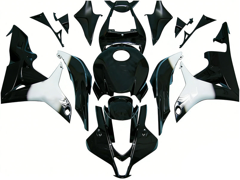 Fairings 2007-2008 Honda CBR 600 RR Black West Generic