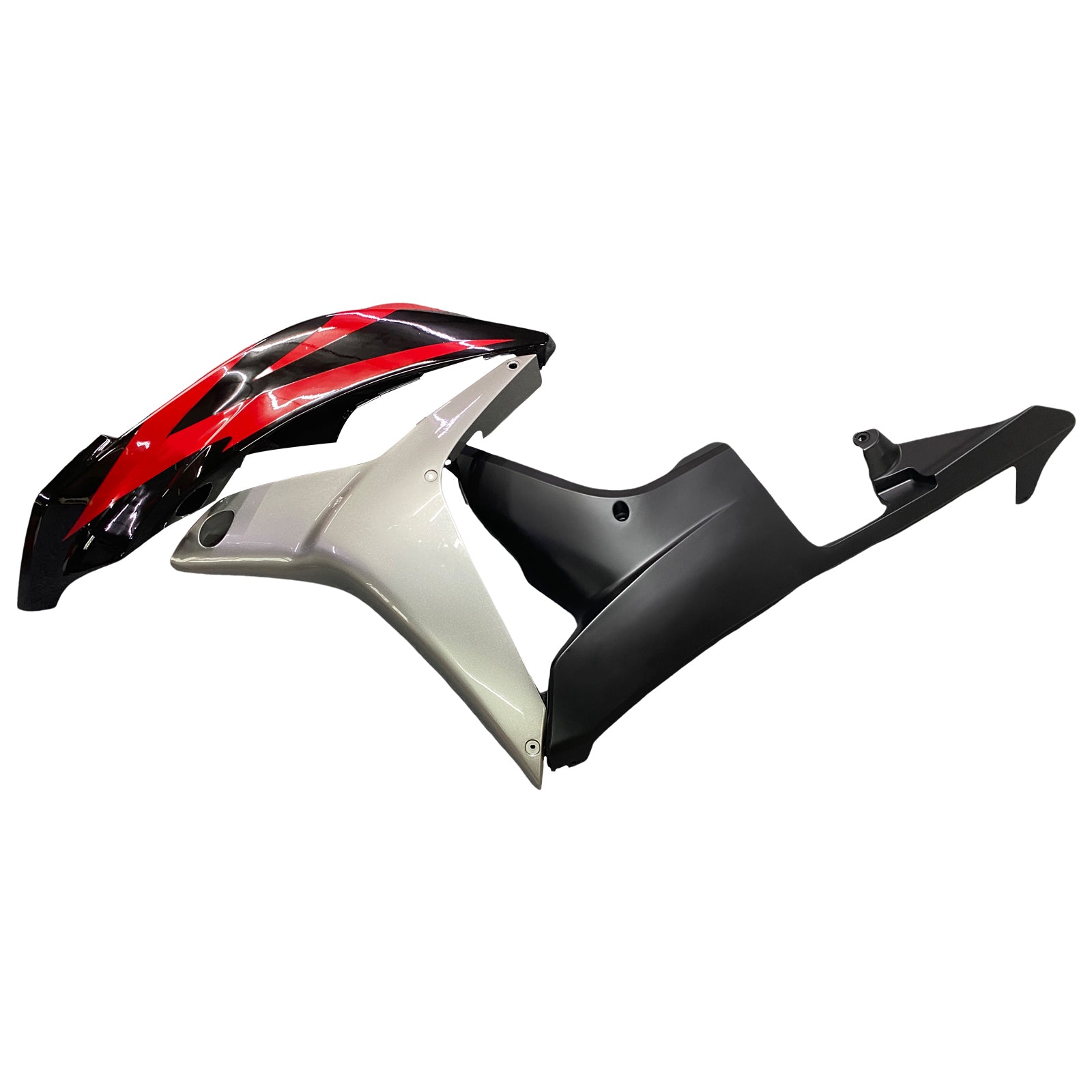 Fairings 2007-2008 Honda CBR 600 RR Red Black Silver Honda Generic