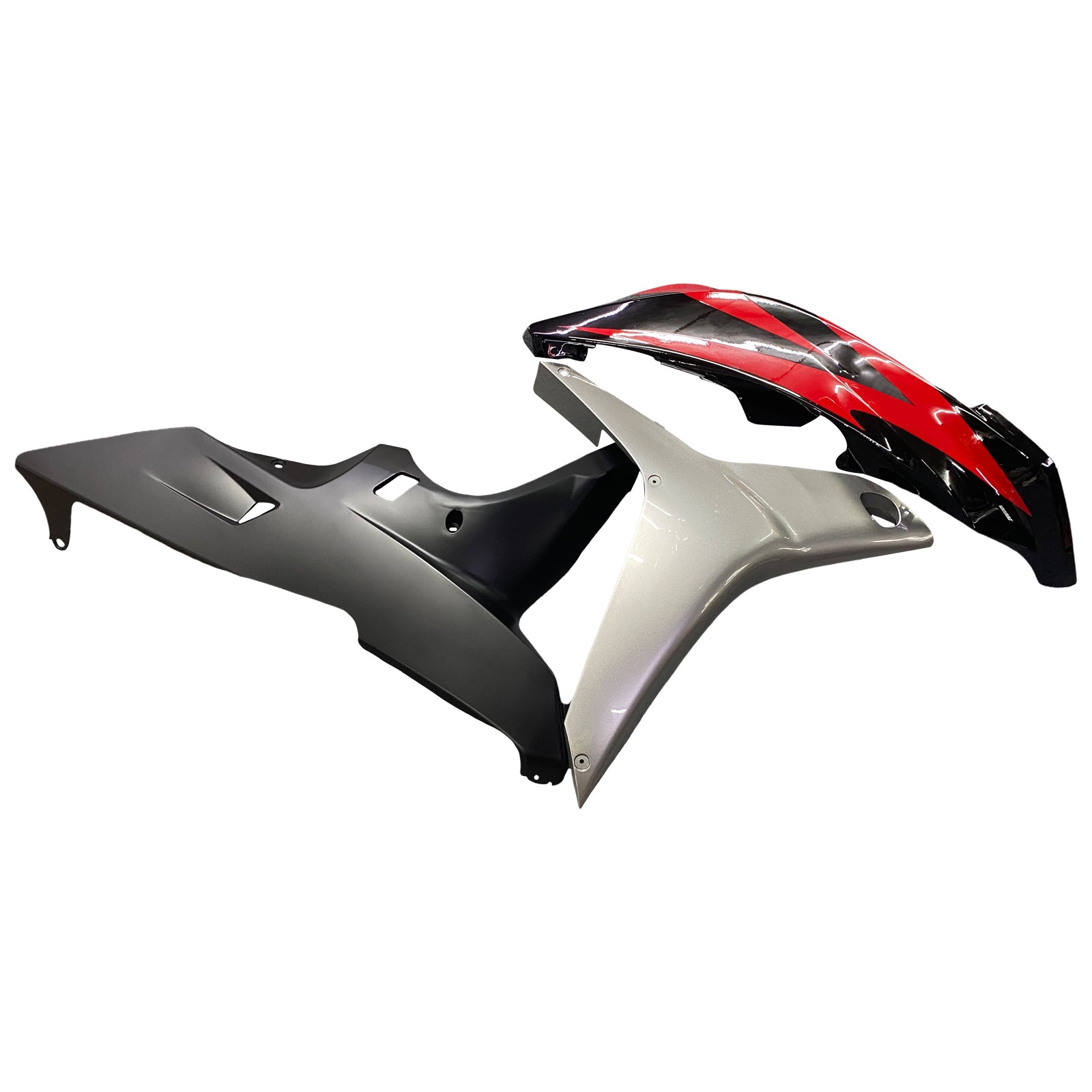 Fairings 2007-2008 Honda CBR 600 RR Red Black Silver Honda Generic