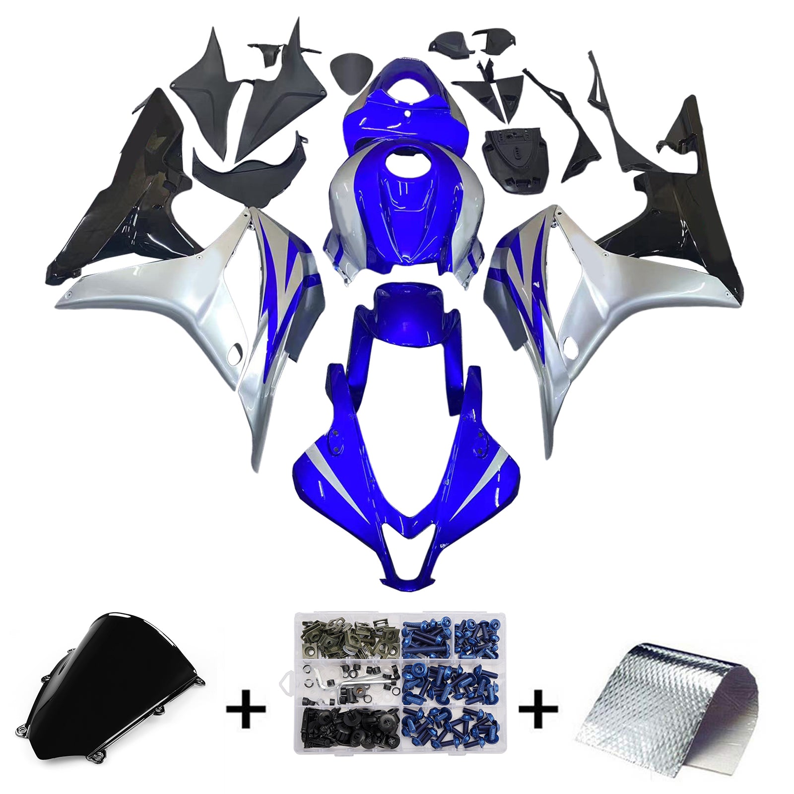 Injection Fairing Kit Bodywork Plastic ABS fit For Honda CBR600RR 2007-2008