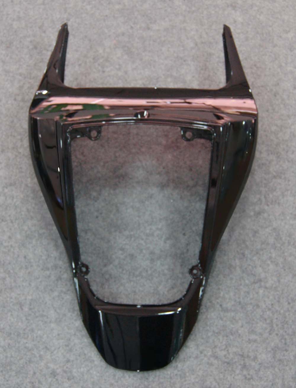 Fairings 2007-2008 Honda CBR 600 RR Black & Orange Flame Generic