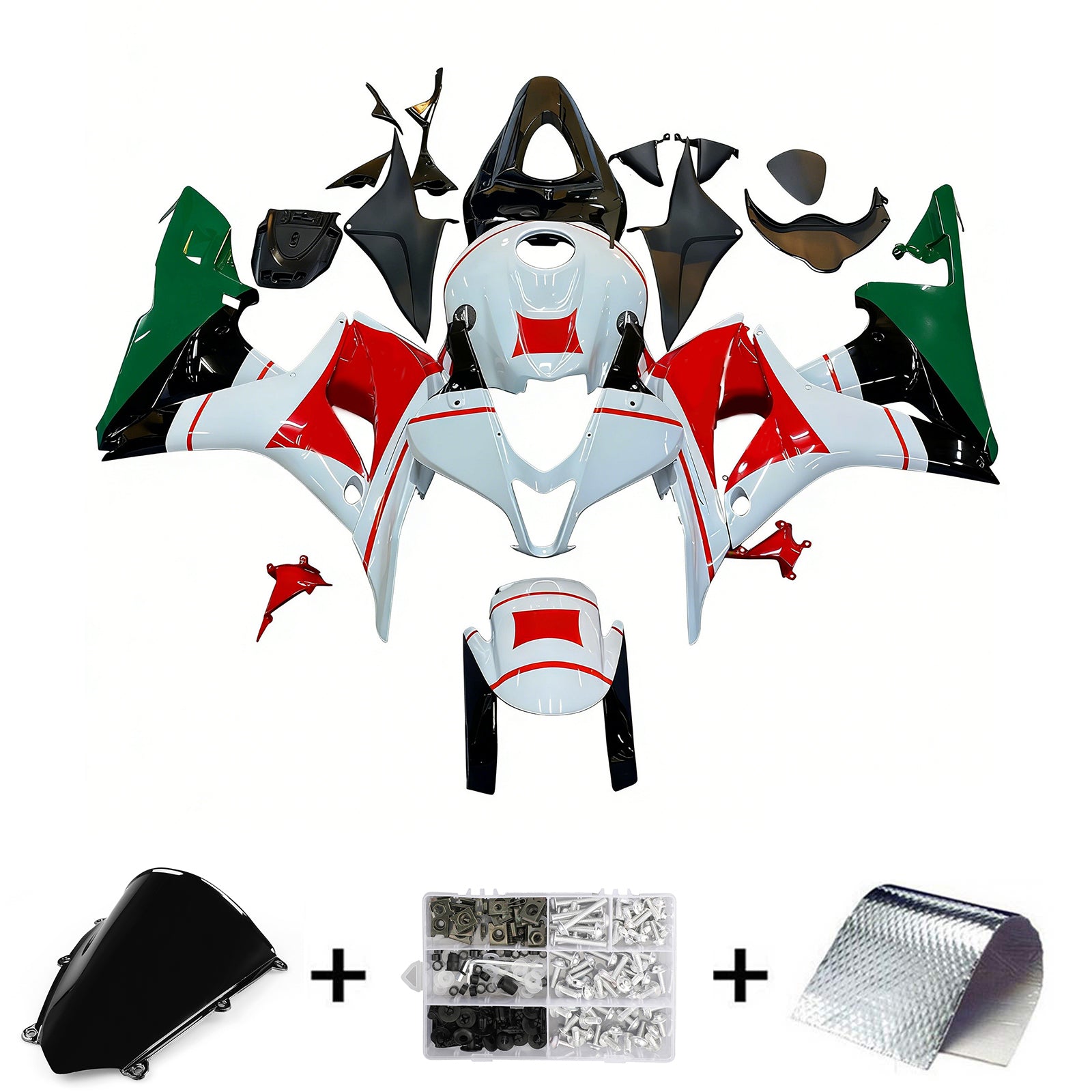 Fairings 2007-2008 Honda CBR 600 RR Multi-Color San Carlo Generic