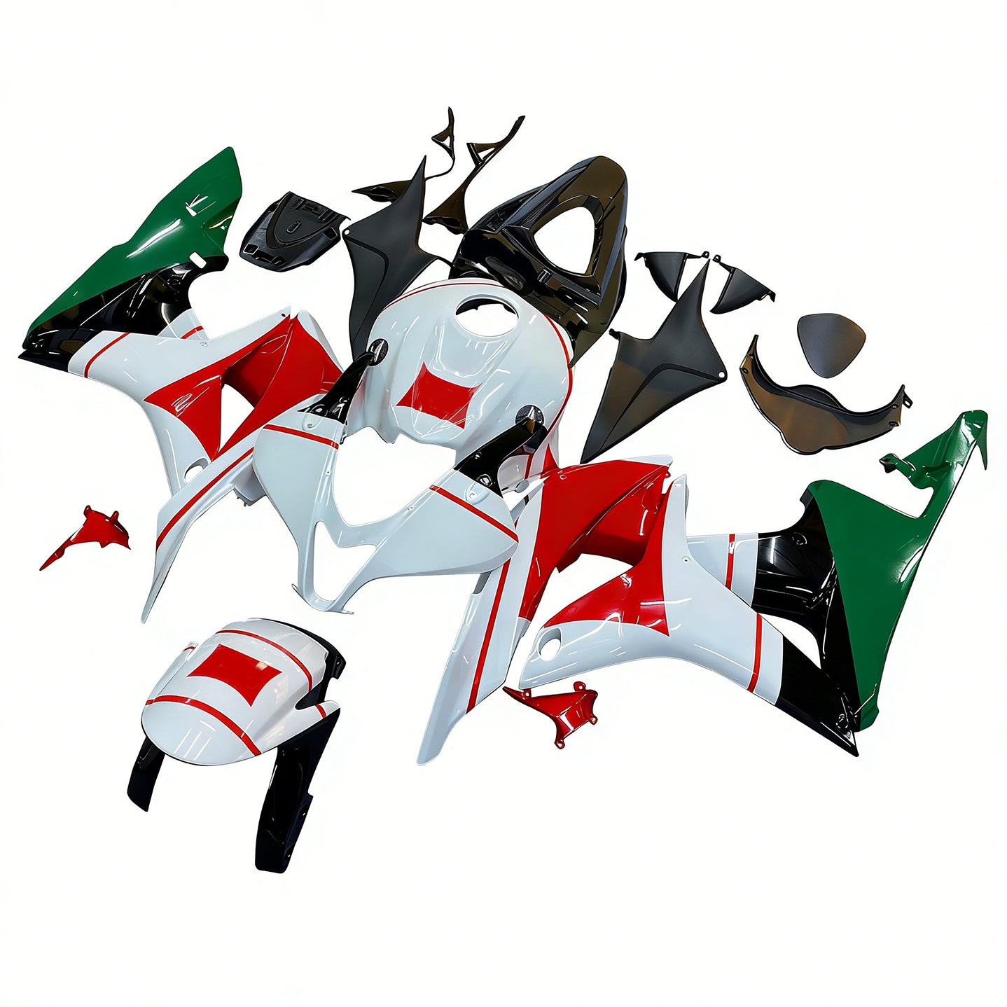 Fairings 2007-2008 Honda CBR 600 RR Multi-Color San Carlo Generic