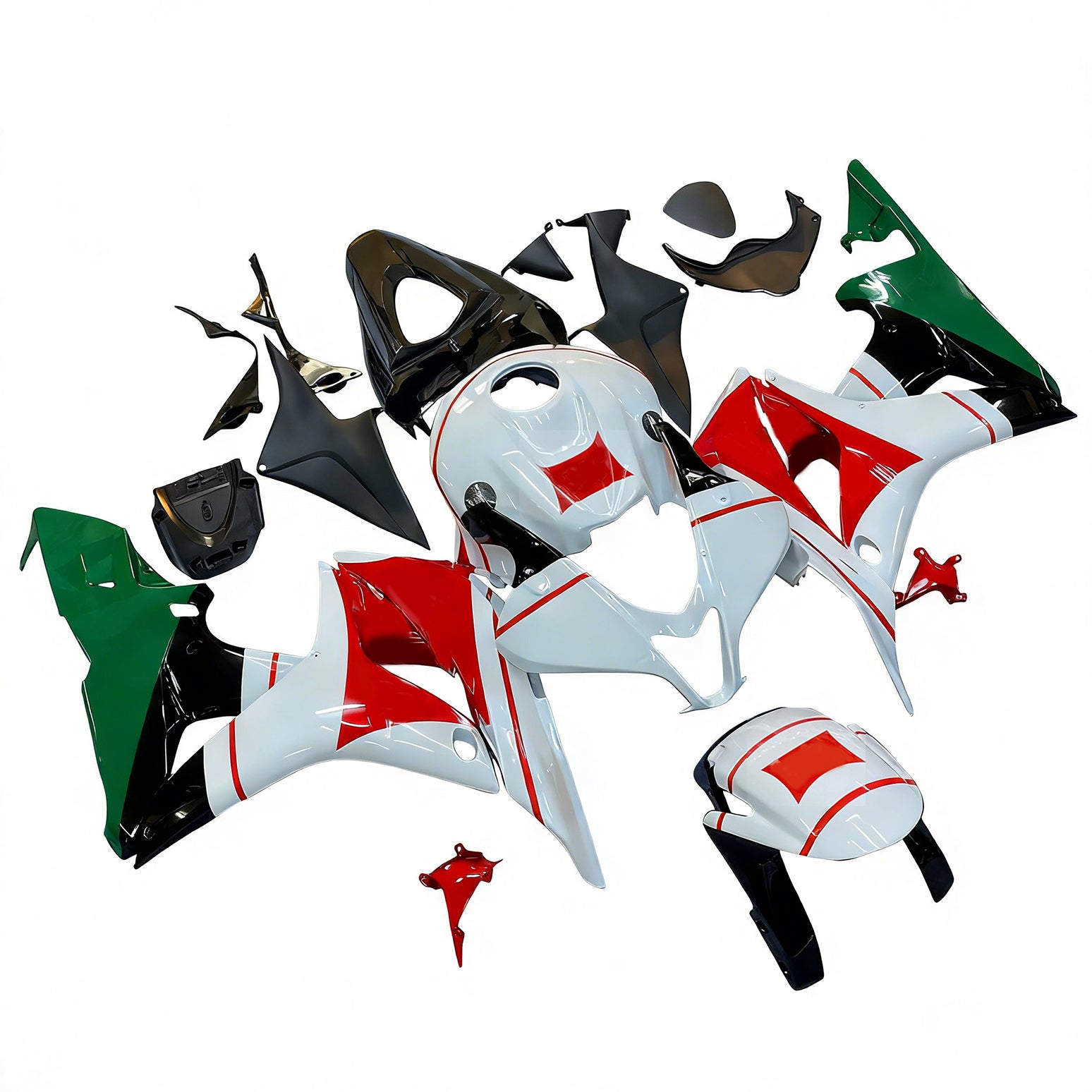 Fairings 2007-2008 Honda CBR 600 RR Multi-Color San Carlo Generic