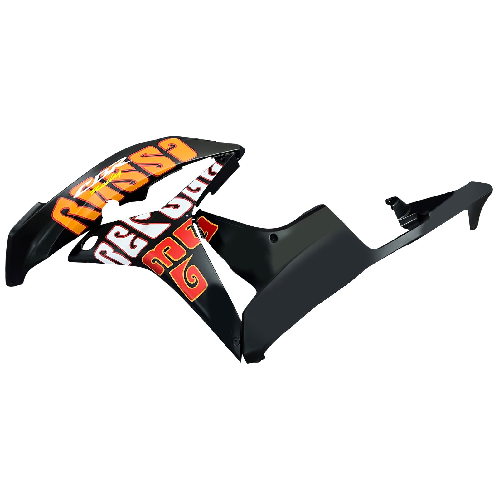 Fairings 2007-2008 Honda CBR 600 RR Black Valentino Rossi Generic