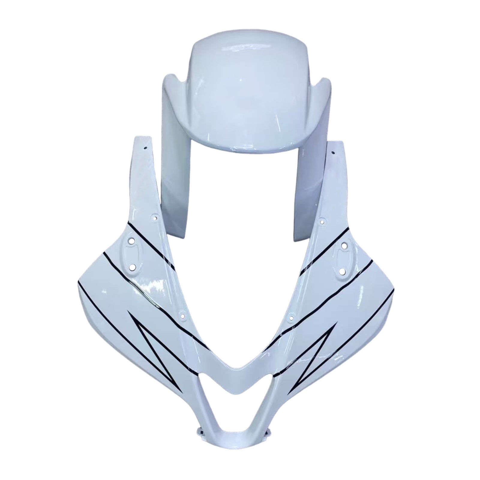 Fairings 2007-2008 Honda CBR 600 RR Silver & White Repsol Generic