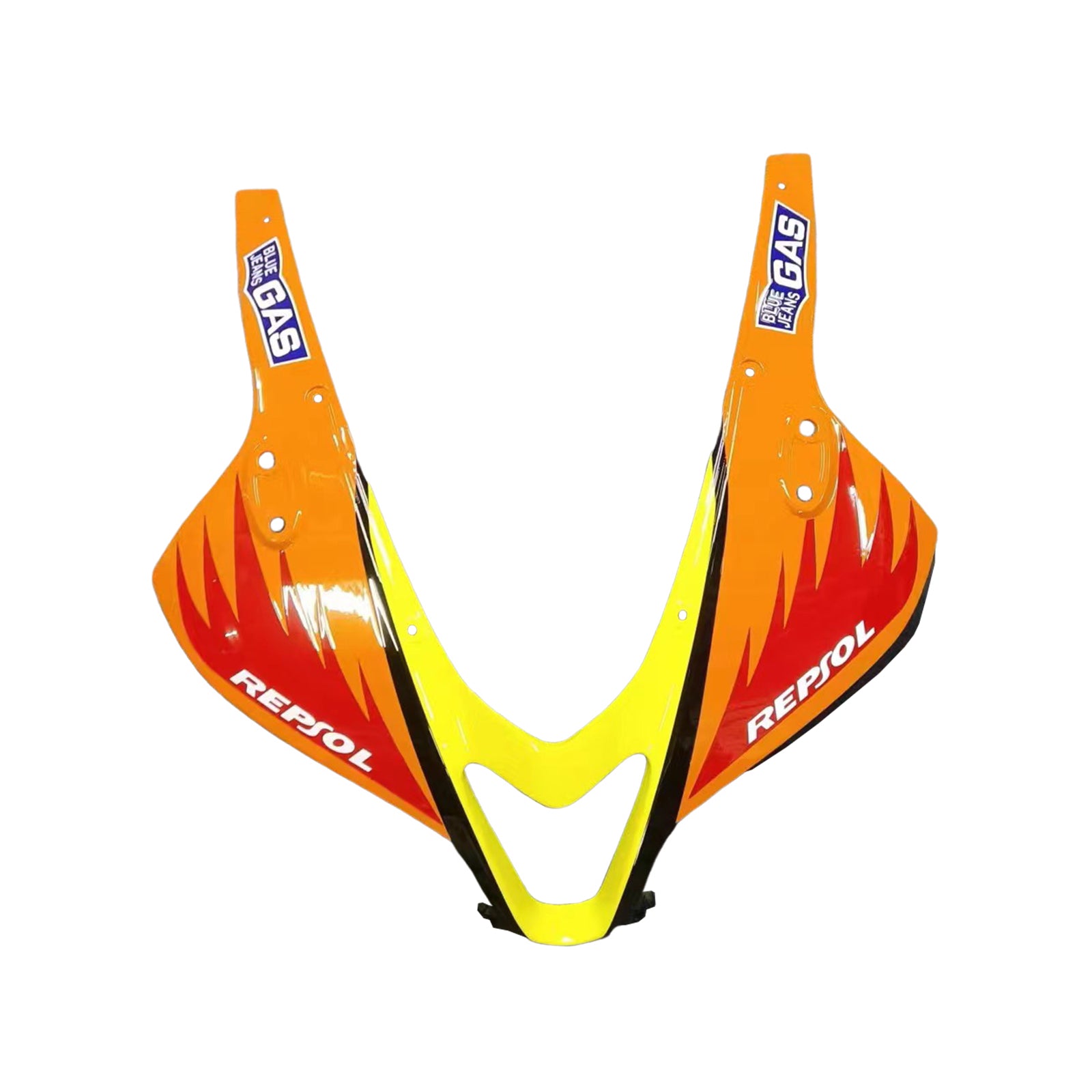 Fairings 2007-2008 Honda CBR 600 RR Yellow Black Valentino Rossi Generic