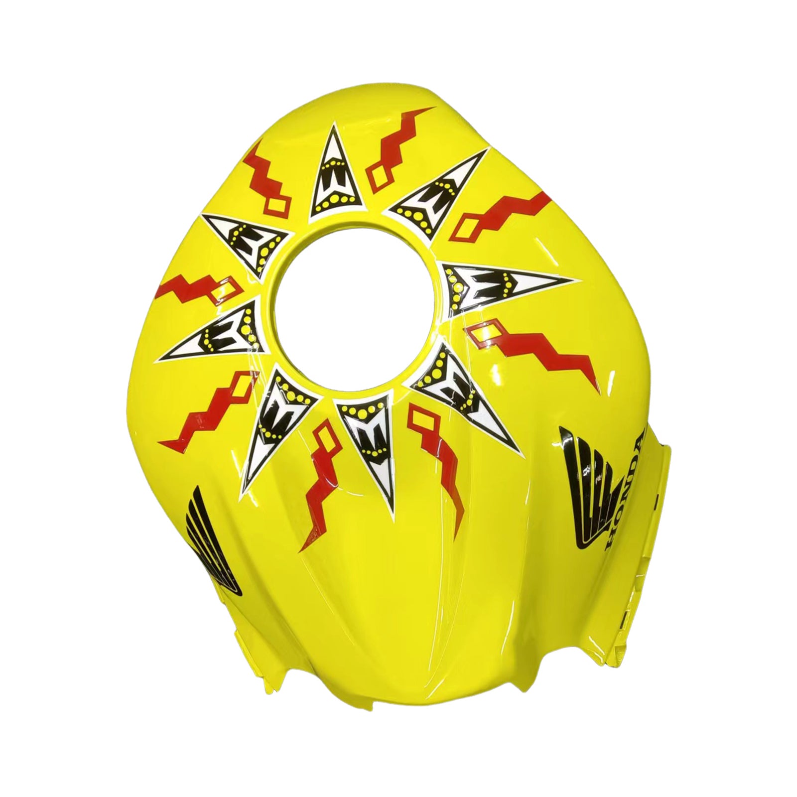 Fairings 2007-2008 Honda CBR 600 RR Yellow Black Valentino Rossi Generic