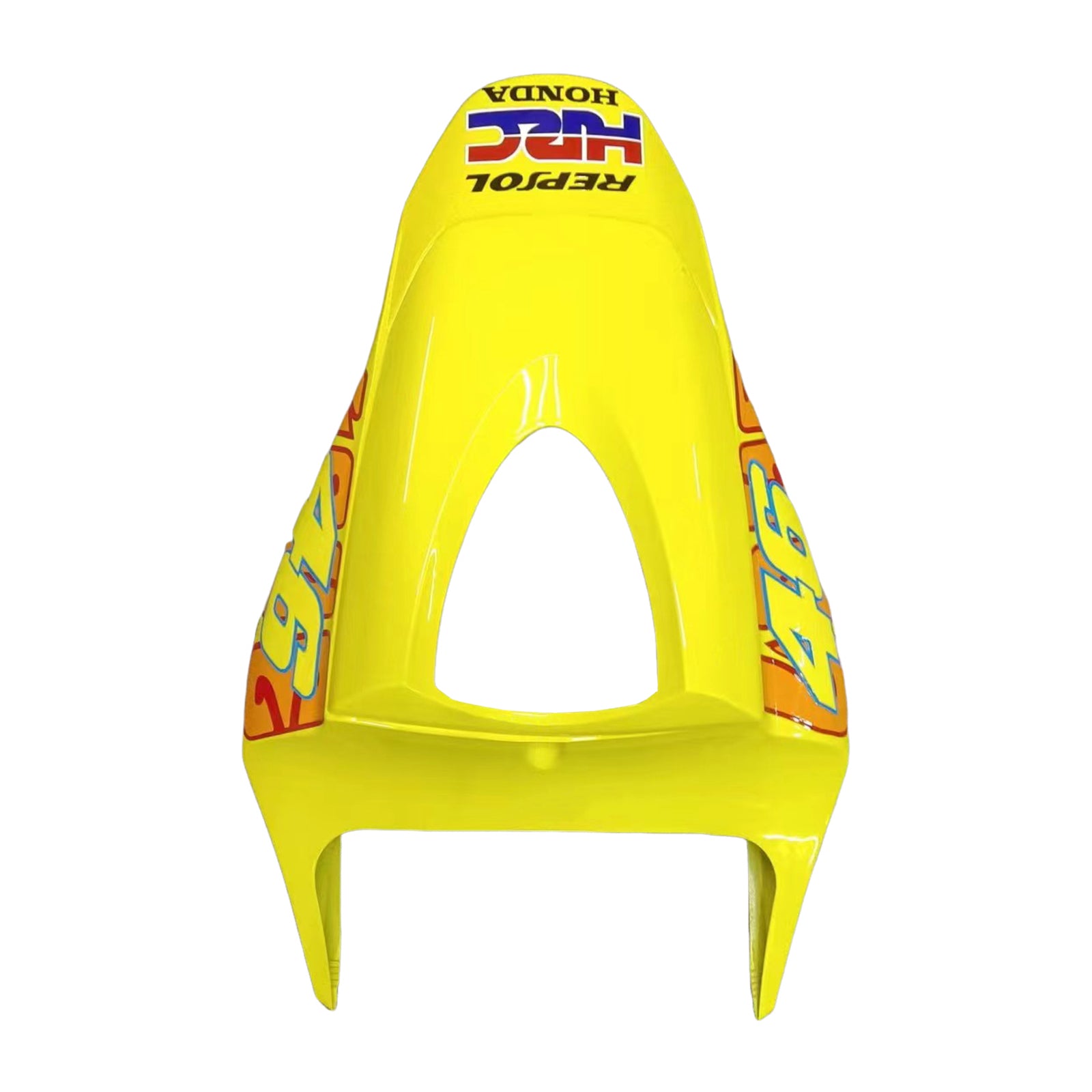 Fairings 2007-2008 Honda CBR 600 RR Yellow Black Valentino Rossi Generic