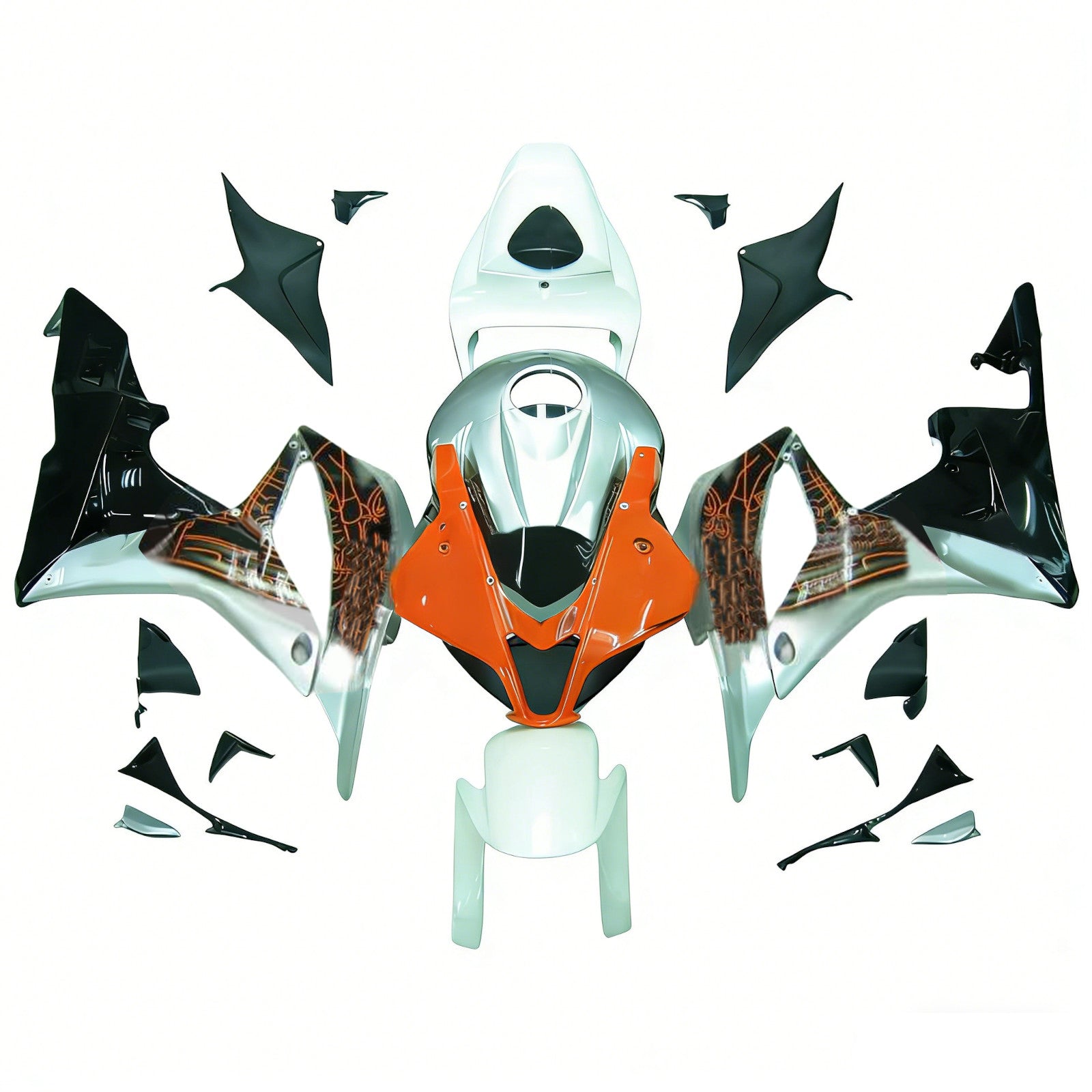 Honda CBR600RR 2007-2008 F5 Fairing Kit Bodywork Plastic ABS