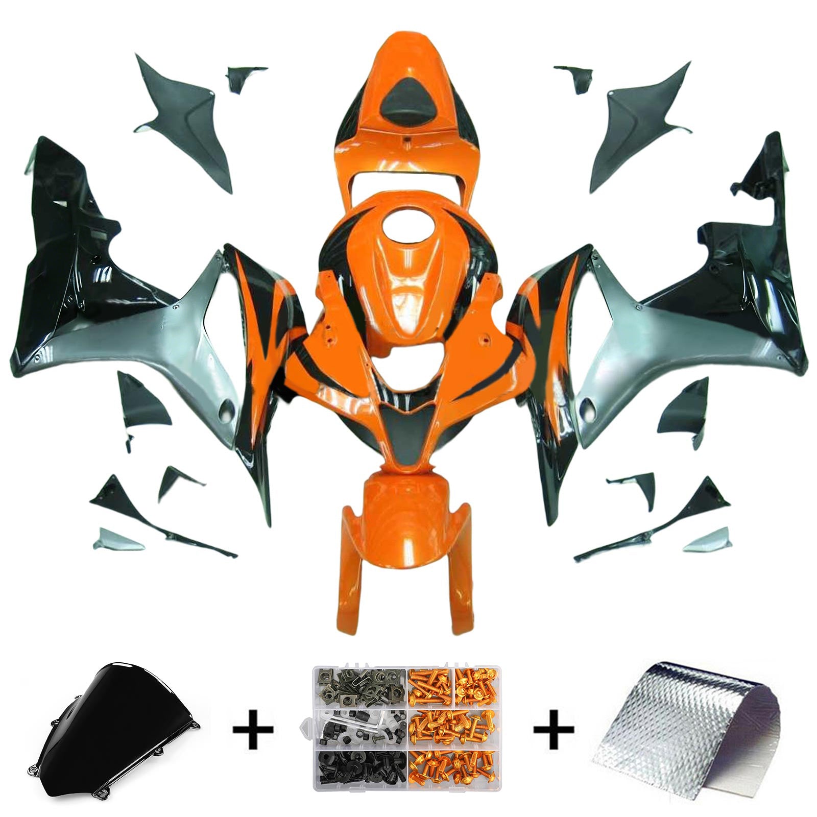 Honda CBR600RR 2007-2008 F5 Fairing Kit Bodywork Plastic ABS