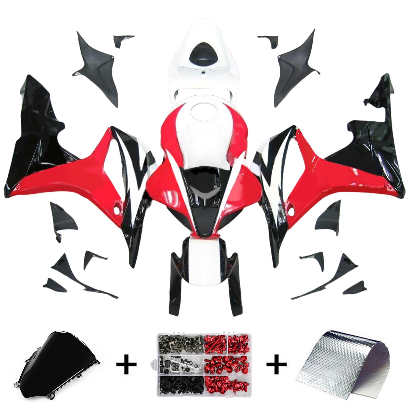 Honda CBR600RR 2007-2008 F5 Fairing Kit Bodywork Plastic ABS