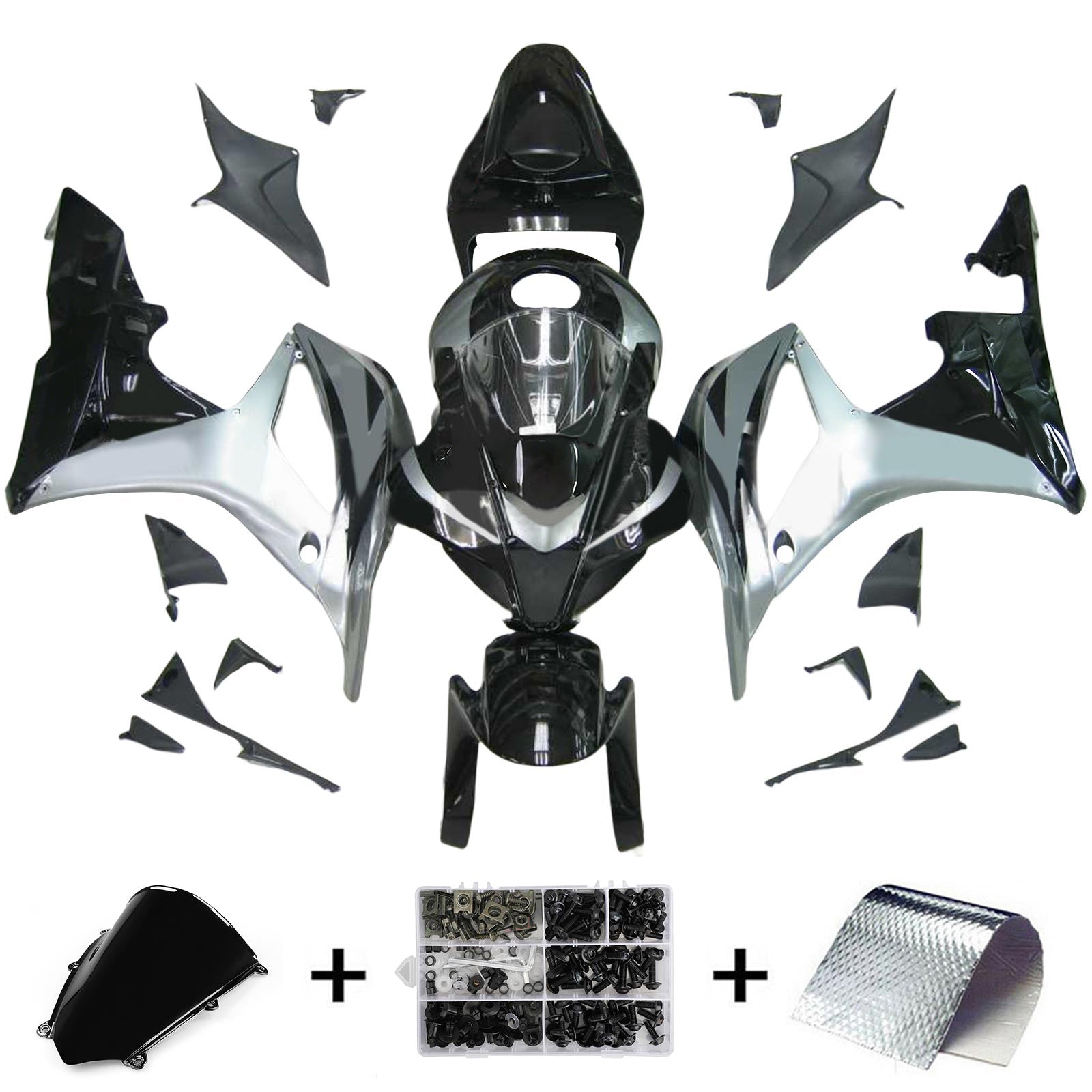 Honda CBR600RR 2007-2008 F5 Fairing Kit Bodywork Plastic ABS