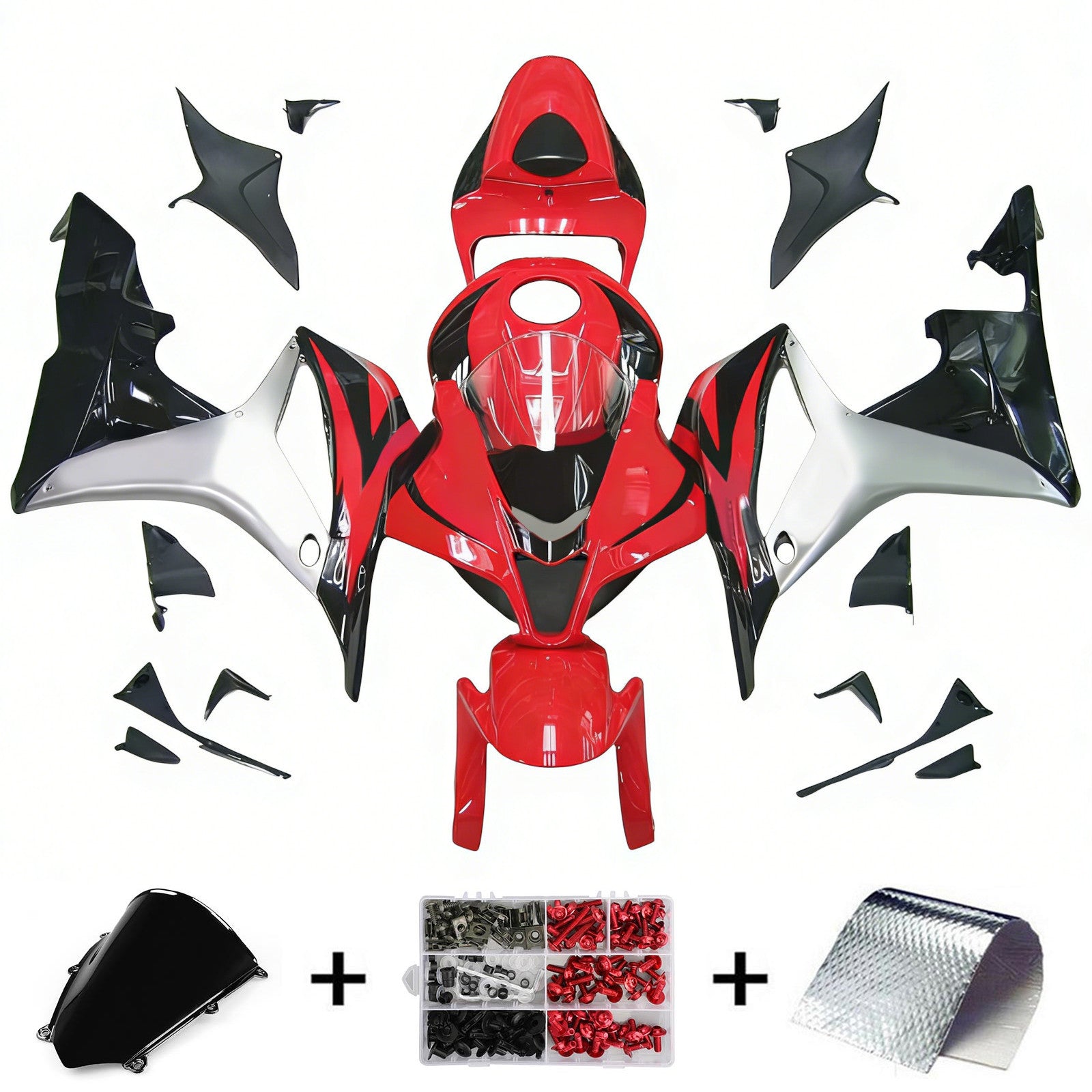 Honda CBR600RR 2007-2008 F5 Fairing Kit Bodywork Plastic ABS