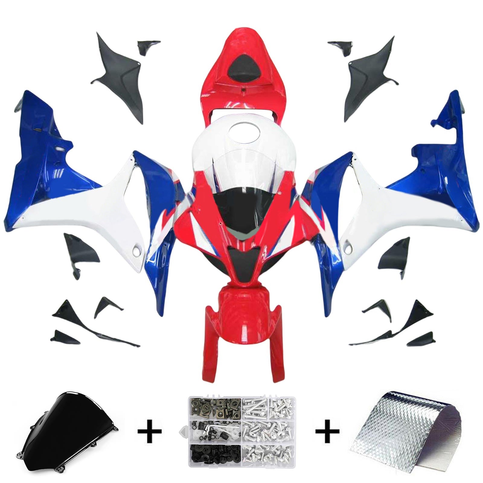 Honda CBR600RR 2007-2008 F5 Kit Carenado Carrocería Plástico ABS