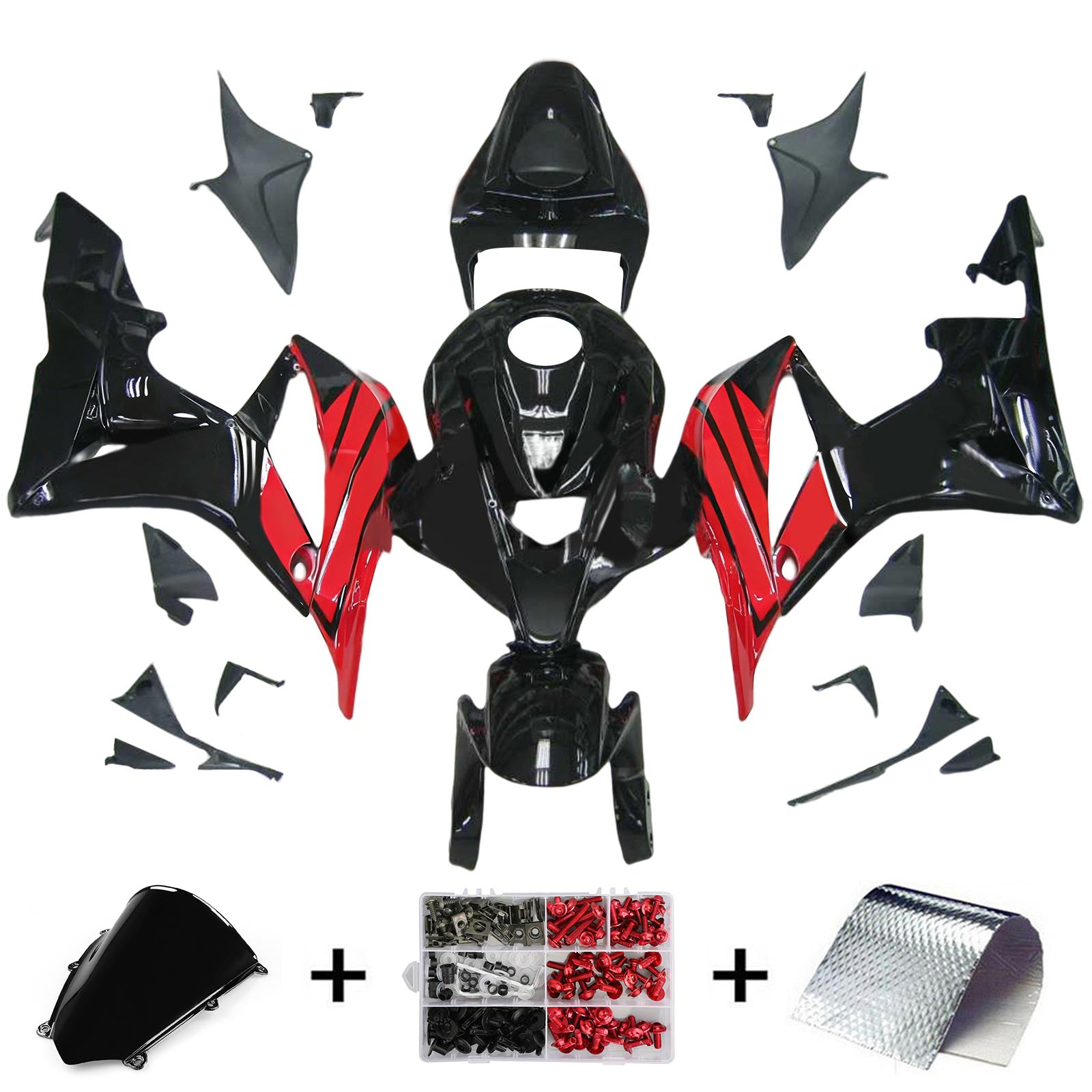 Honda CBR600RR 2007-2008 F5 Fairing Kit Bodywork Plastic ABS
