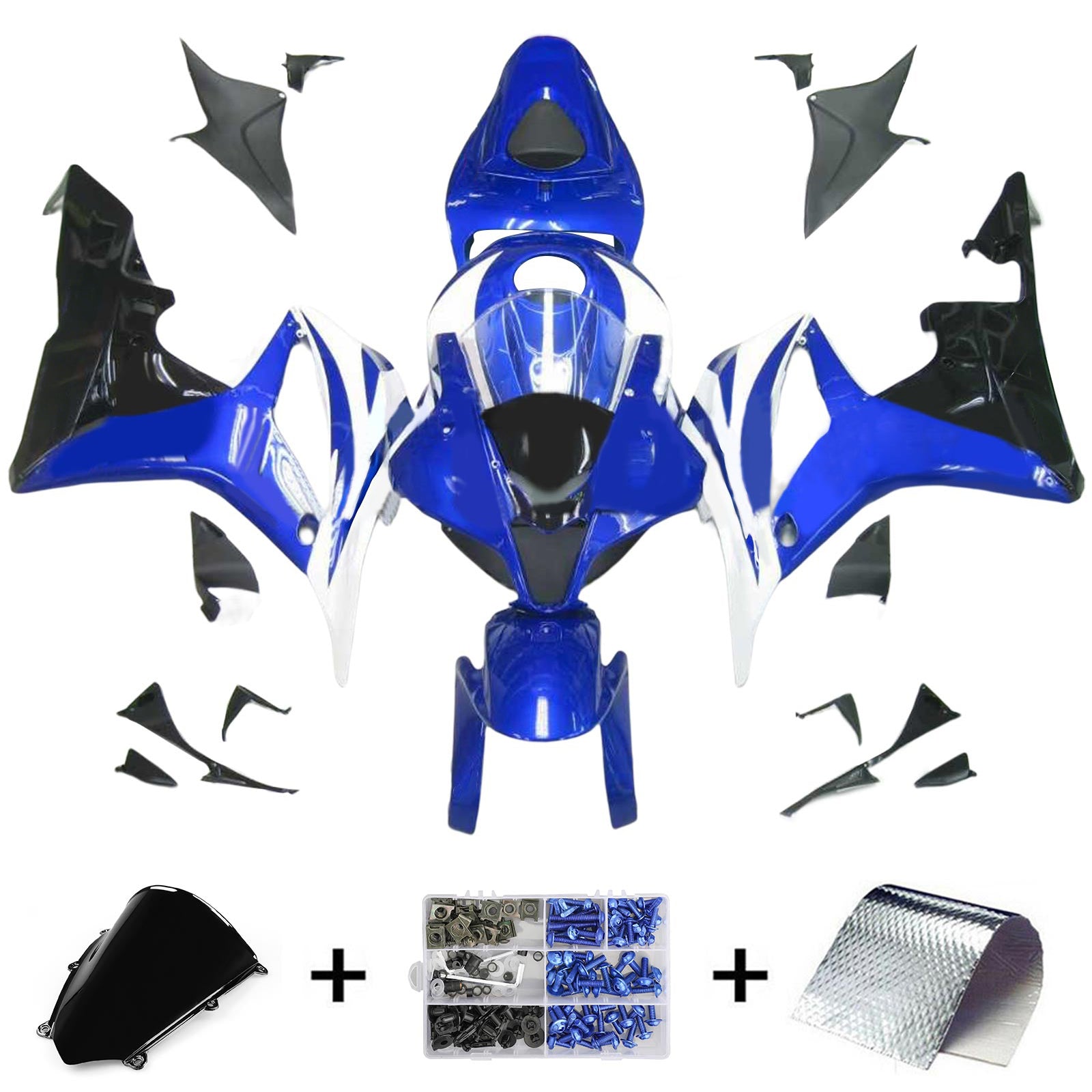 Honda CBR600RR 2007-2008 F5 Fairing Kit Bodywork Plastic ABS