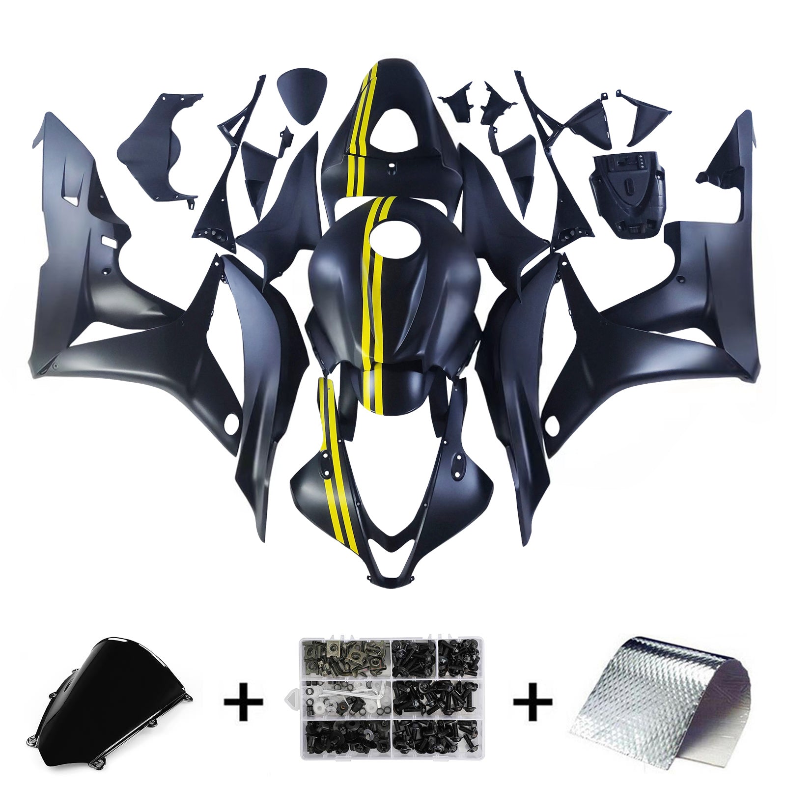 Honda CBR600RR 2007-2008 F5 Fairing Kit Bodywork Plastic ABS