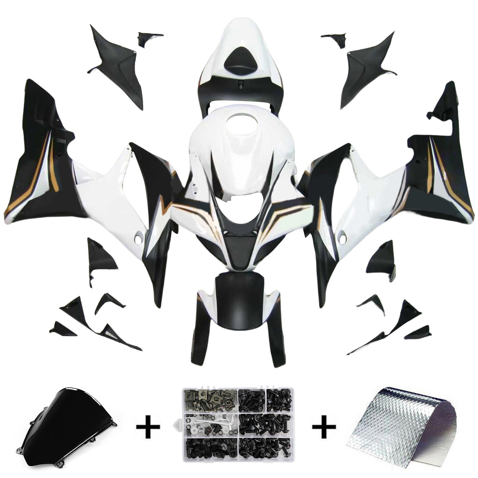 Honda CBR600RR 2007-2008 F5 Fairing Kit Bodywork Plastic ABS