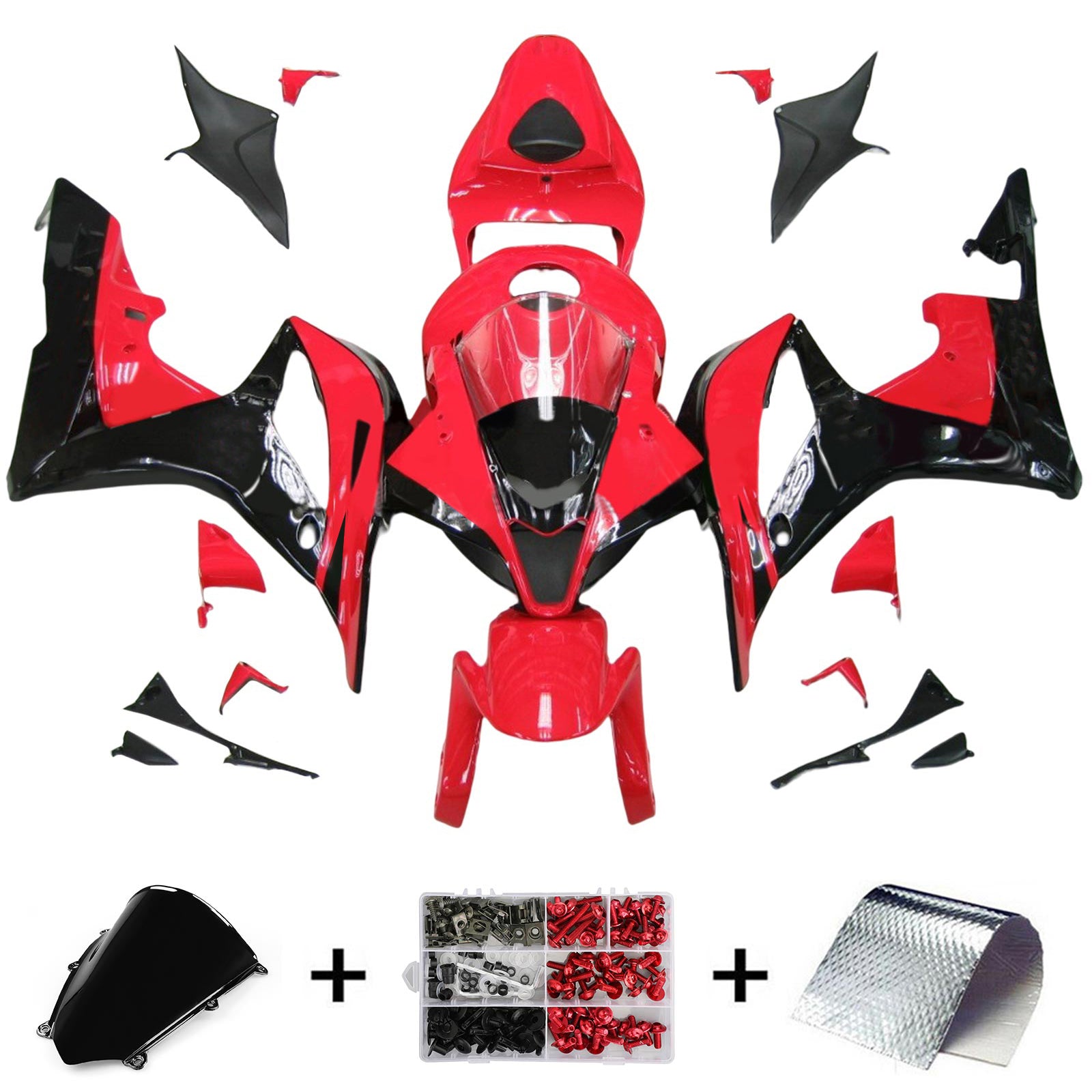 Honda CBR600RR 2007-2008 F5 Fairing Kit Bodywork Plastic ABS