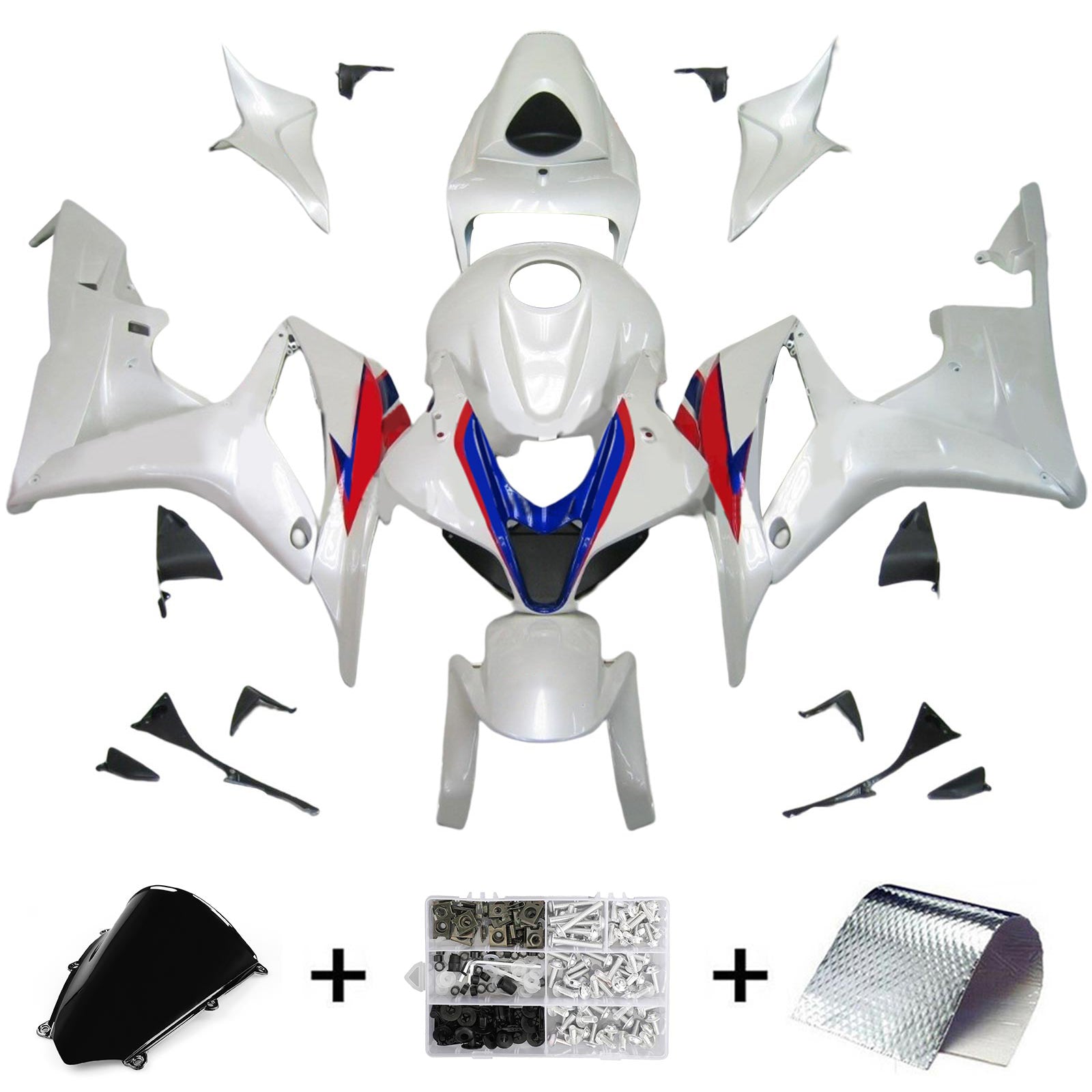 Honda CBR600RR 2007-2008 F5 Kit Carenado Carrocería Plástico ABS
