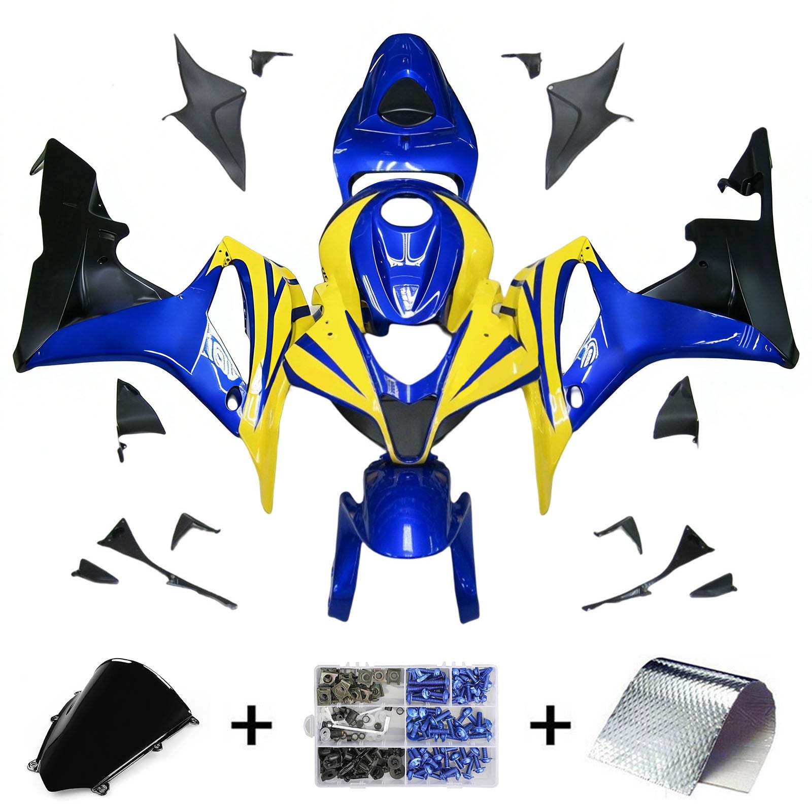 Honda CBR600RR 2007-2008 F5 Fairing Kit Bodywork Plastic ABS