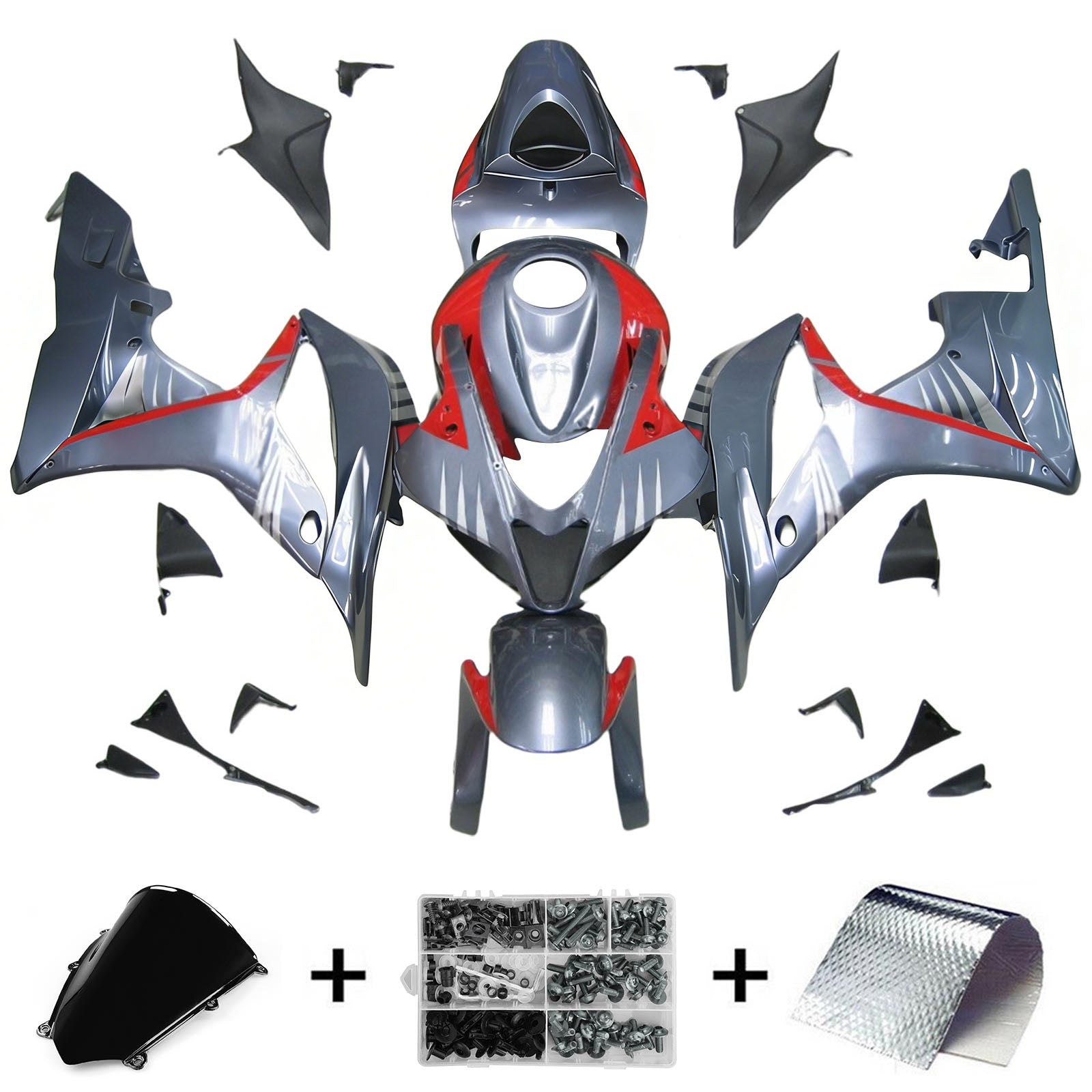 Honda CBR600RR 2007-2008 F5 Kit Carenado Carrocería Plástico ABS