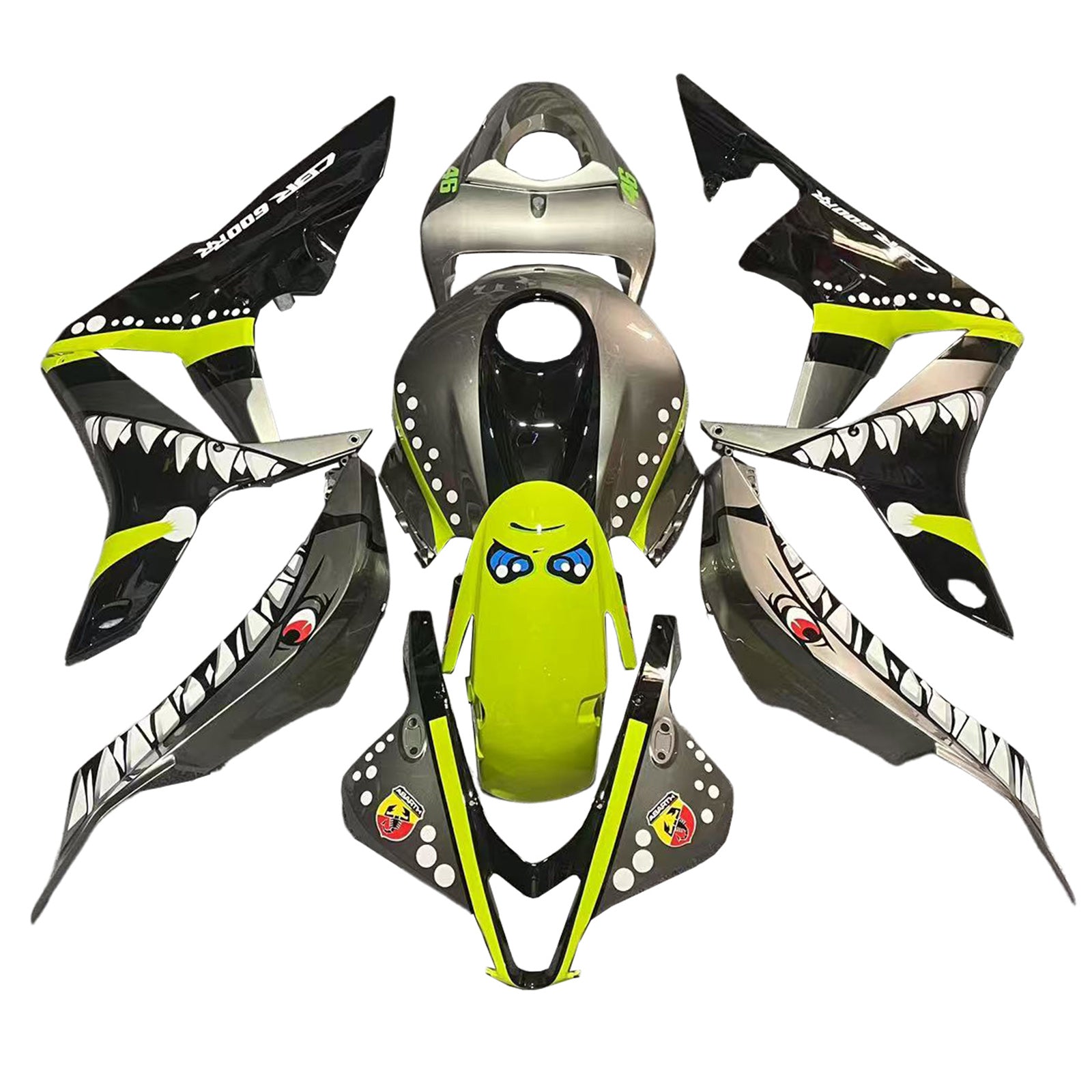 Honda CBR600RR 2007-2008 F5 Fairing Kit Bodywork Plastic ABS