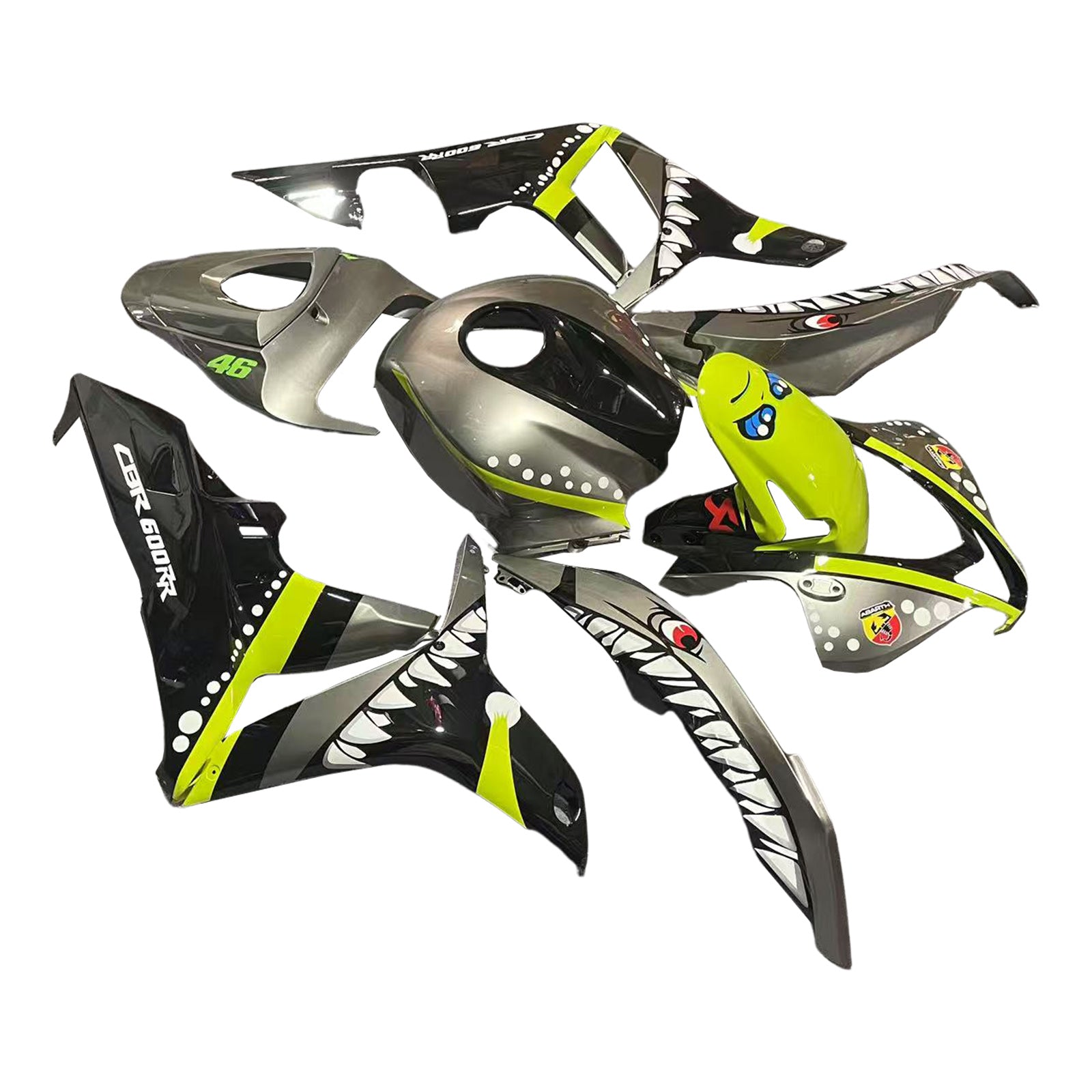 Honda CBR600RR 2007-2008 F5 Fairing Kit Bodywork Plastic ABS