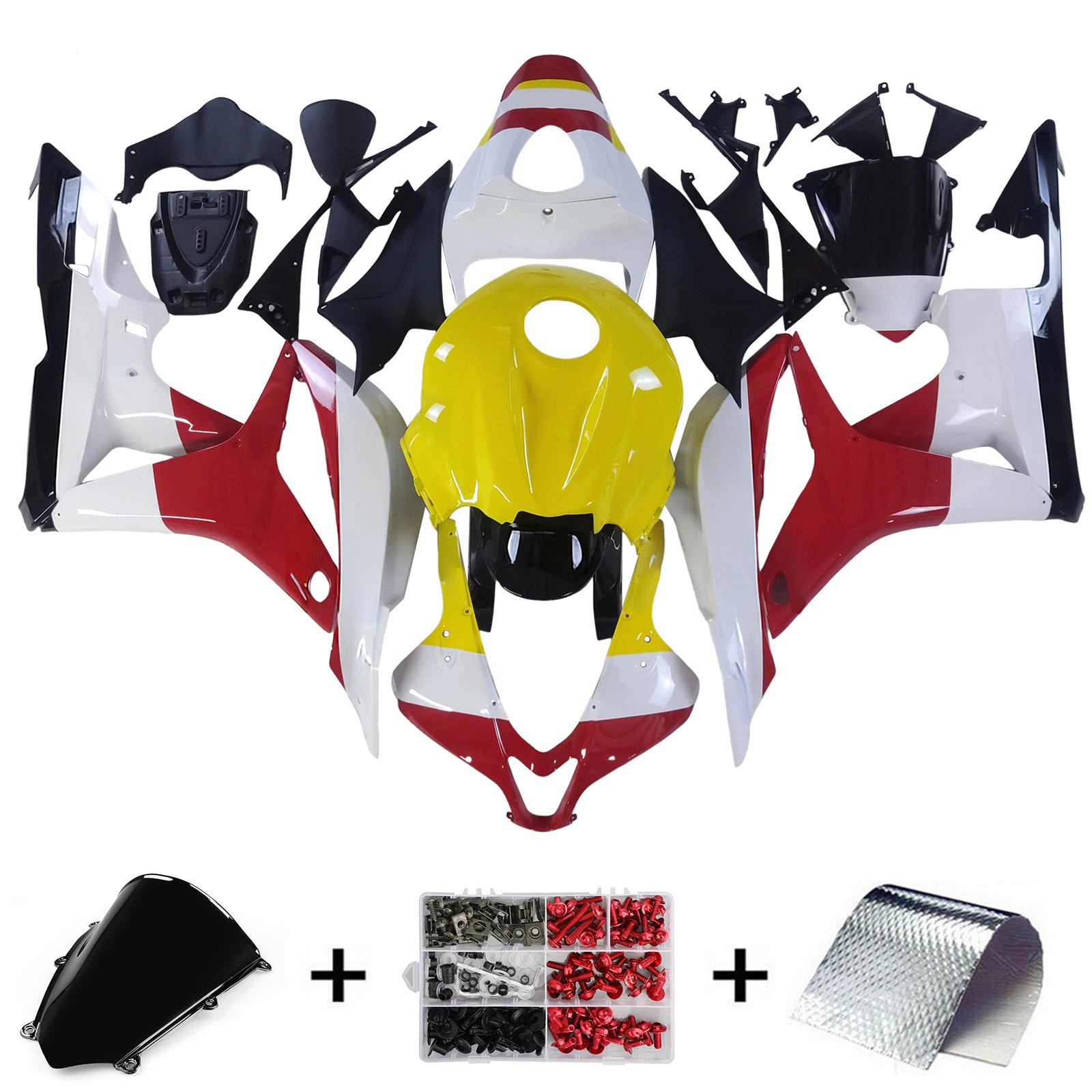 Honda CBR600RR 2007-2008 F5 Fairing Kit Bodywork Plastic ABS