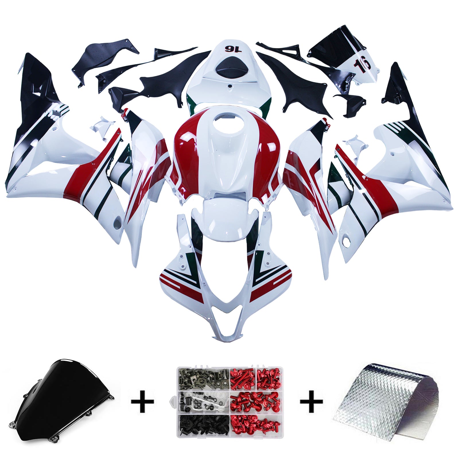 Honda CBR600RR 2007-2008 F5 Fairing Kit Bodywork Plastic ABS