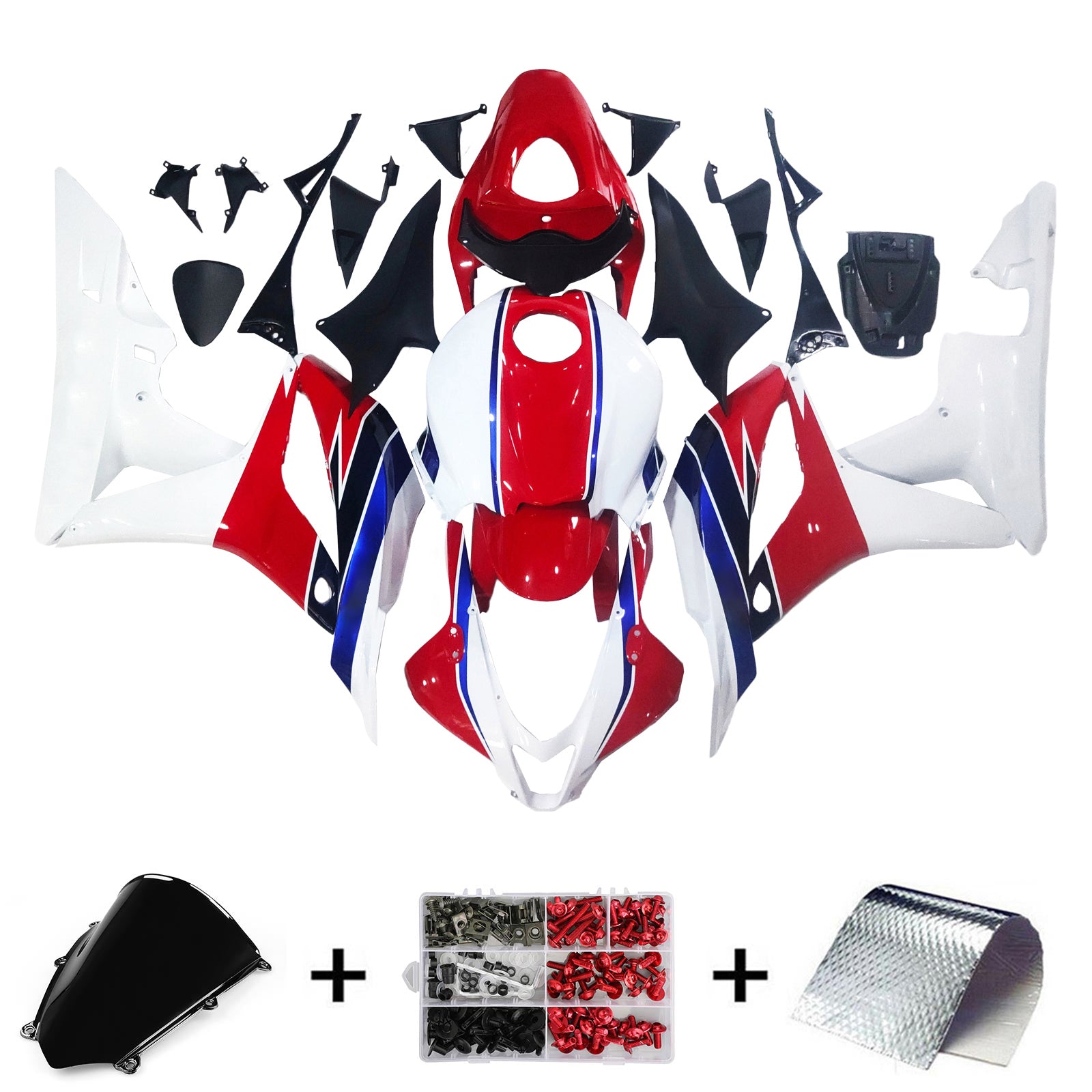 Honda CBR600RR 2007-2008 F5 Fairing Kit Bodywork Plastic ABS