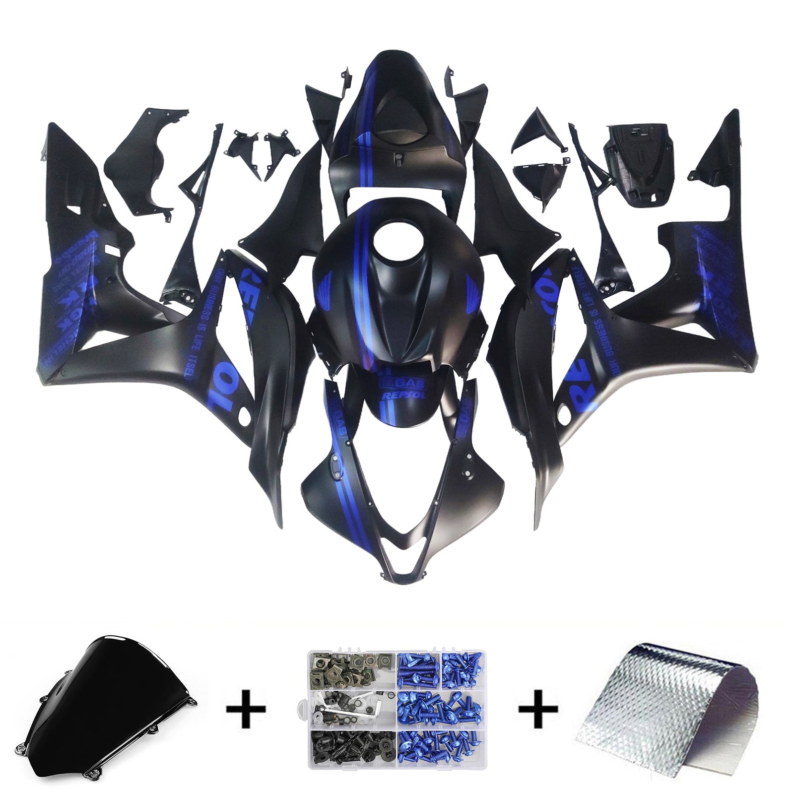 Honda CBR600RR 2007-2008 F5 Kit Carenado Carrocería Plástico ABS