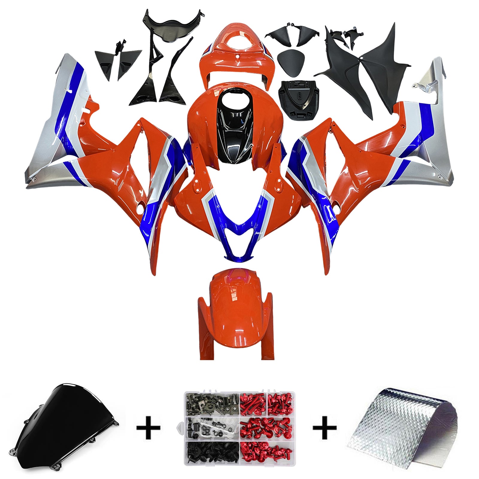 Honda CBR600RR 2007-2008 F5 Fairing Kit Bodywork Plastic ABS
