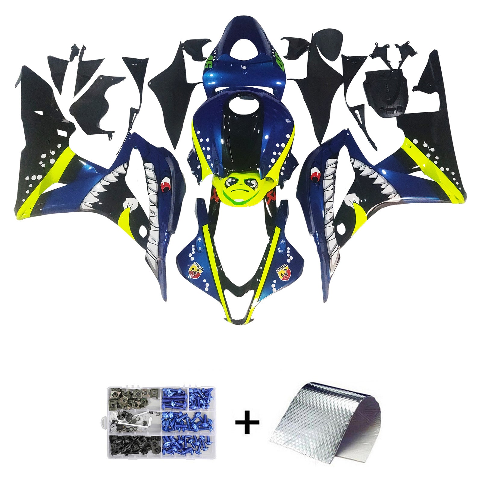 Honda CBR600RR 2007-2008 F5 Kit Carenado Carrocería Plástico ABS