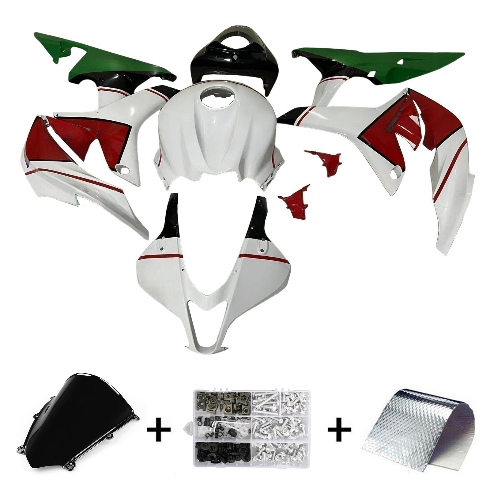 Injection Fairing Kit Bodywork Plastic ABS For Honda CBR600RR 2007-2008 F5