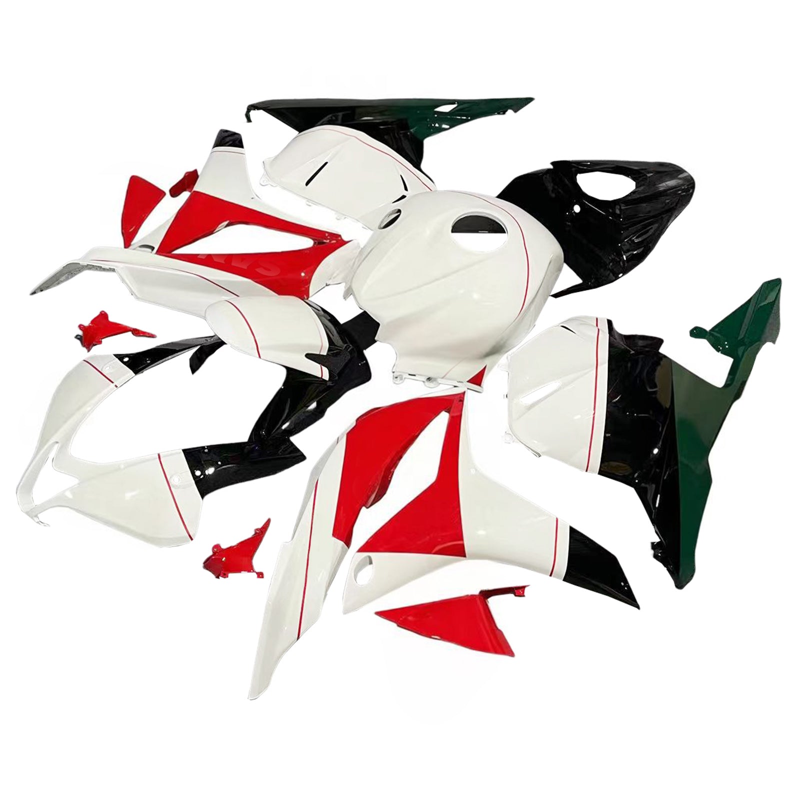 페어링 2009-2012 혼다 CBR 600 RR 멀티 컬러 산 카를로 제네릭