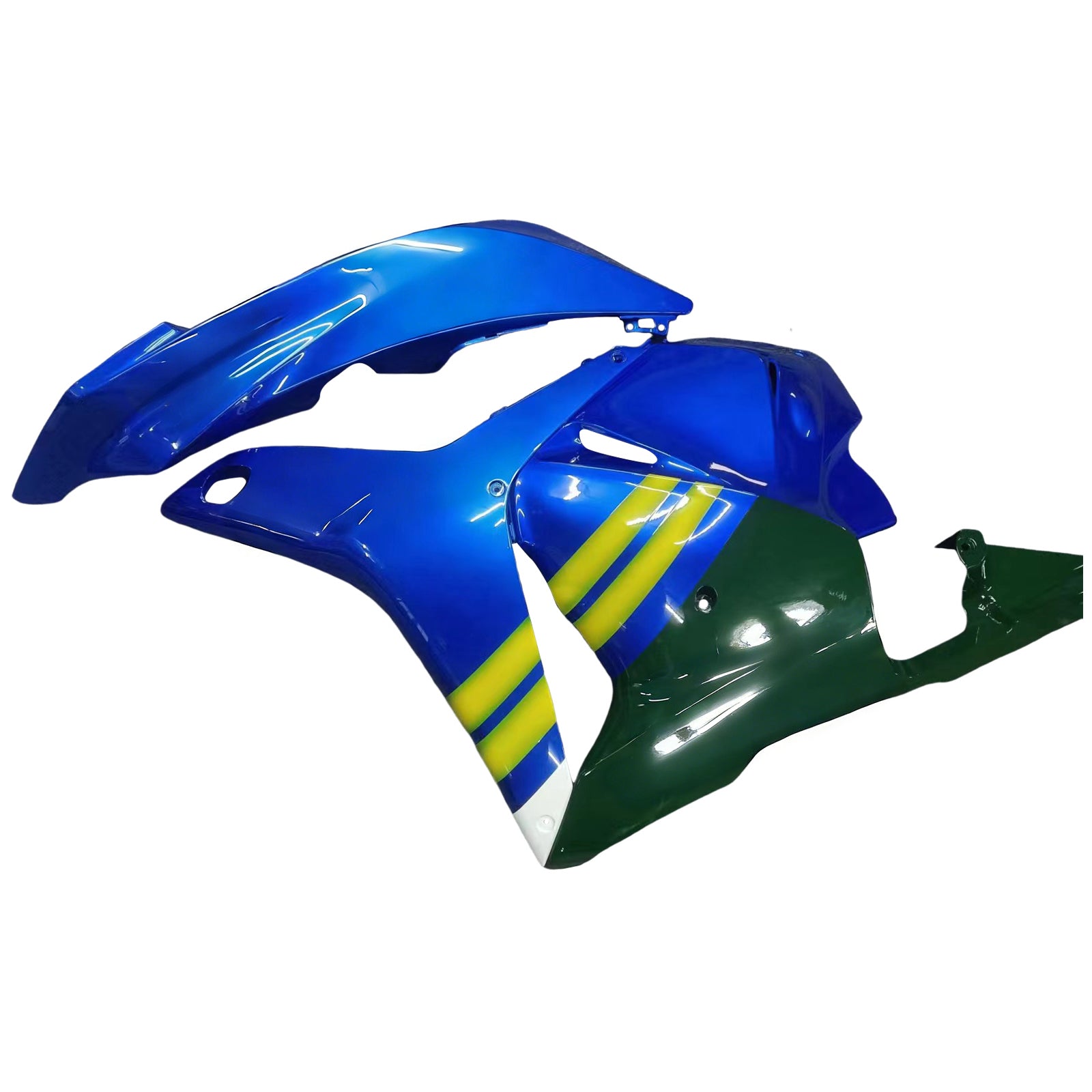 Fairings 2009-2012 Honda CBR 600 RR Blue & Green Movistar Generic