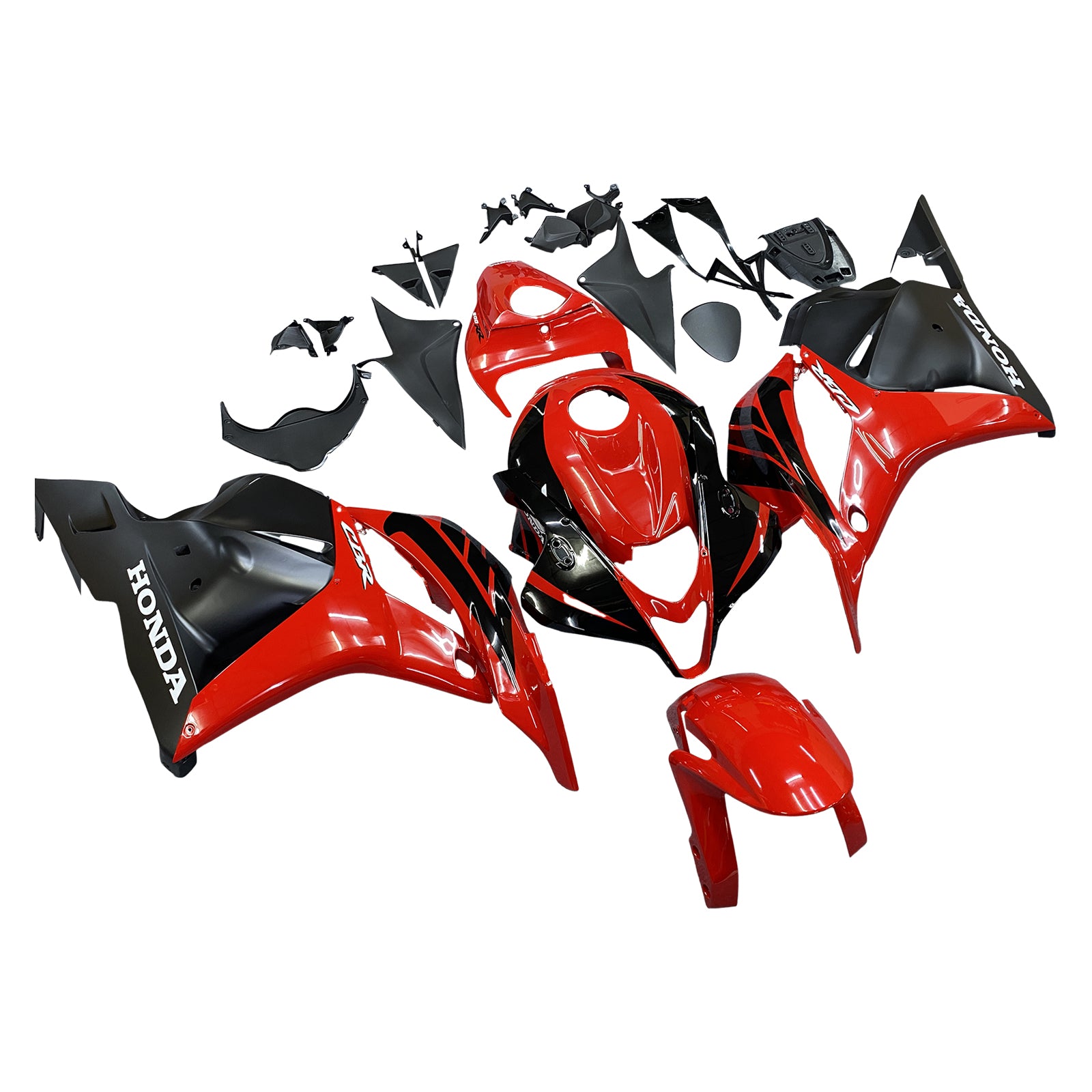Fairings 2009-2012 Honda CBR 600 RR Red & Black CBR Generic