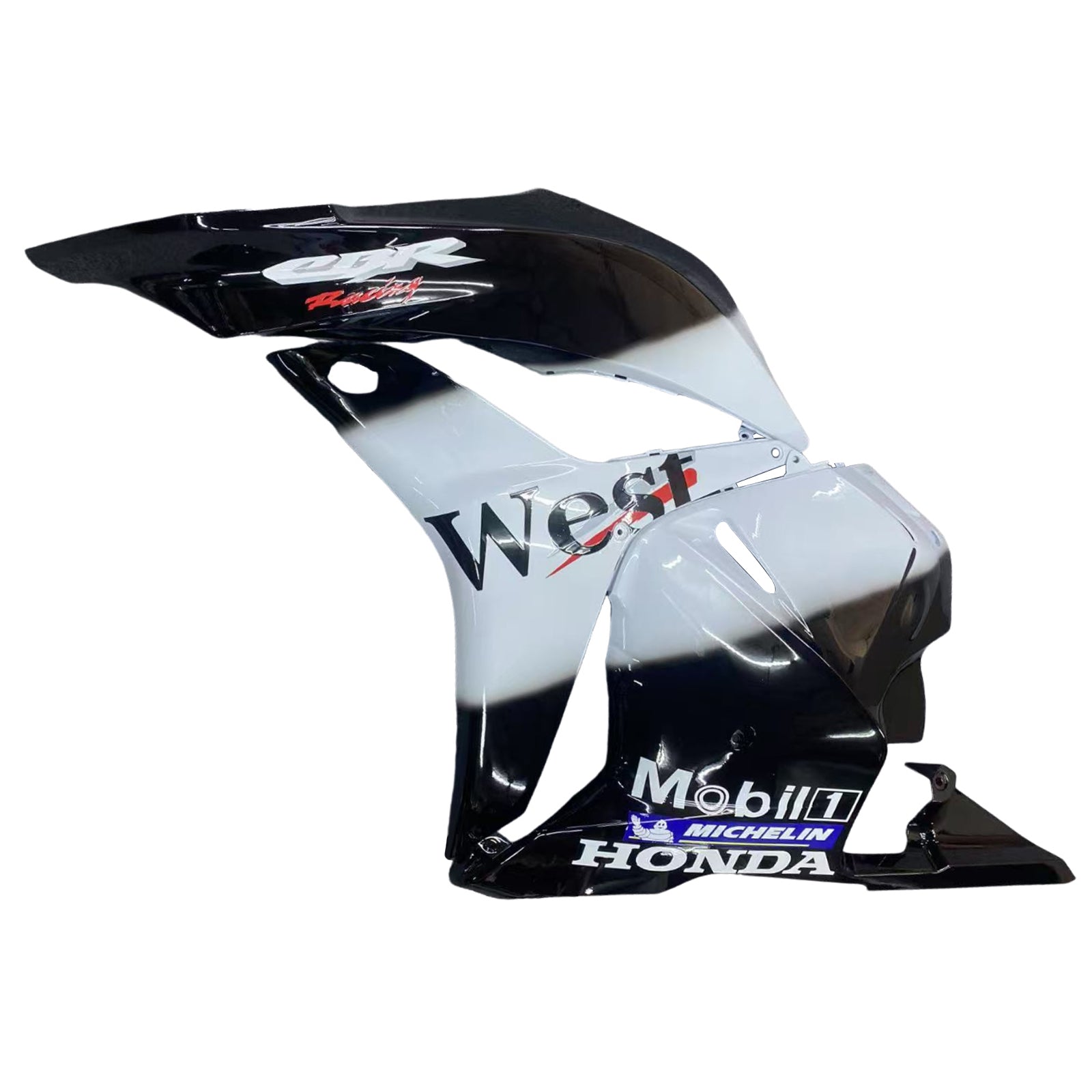 Fairings 2009-2012 Honda CBR 600 RR Black West CBR Generic
