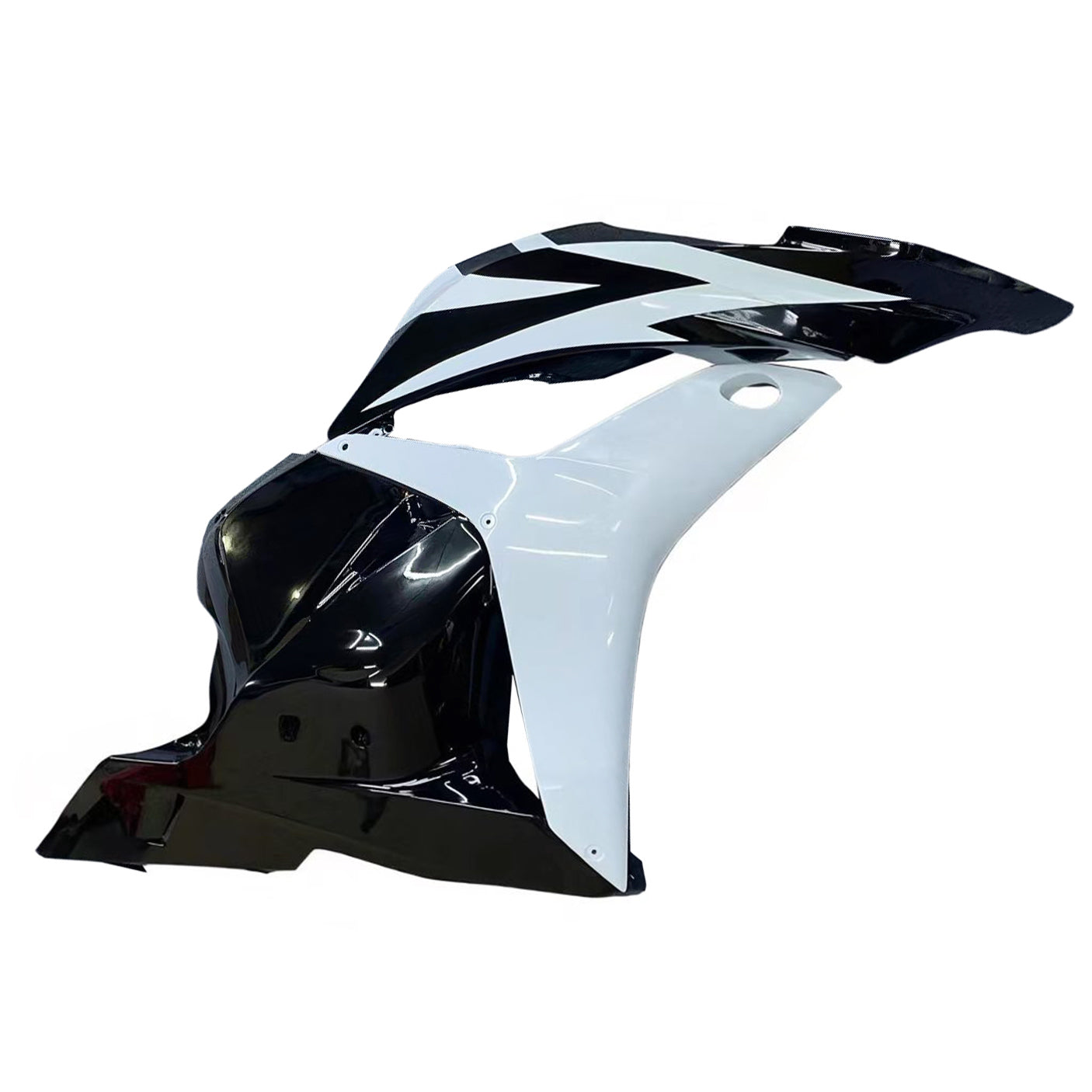 Fairings 2009-2012 Honda CBR 600 RR White & Black Hannspree Generic