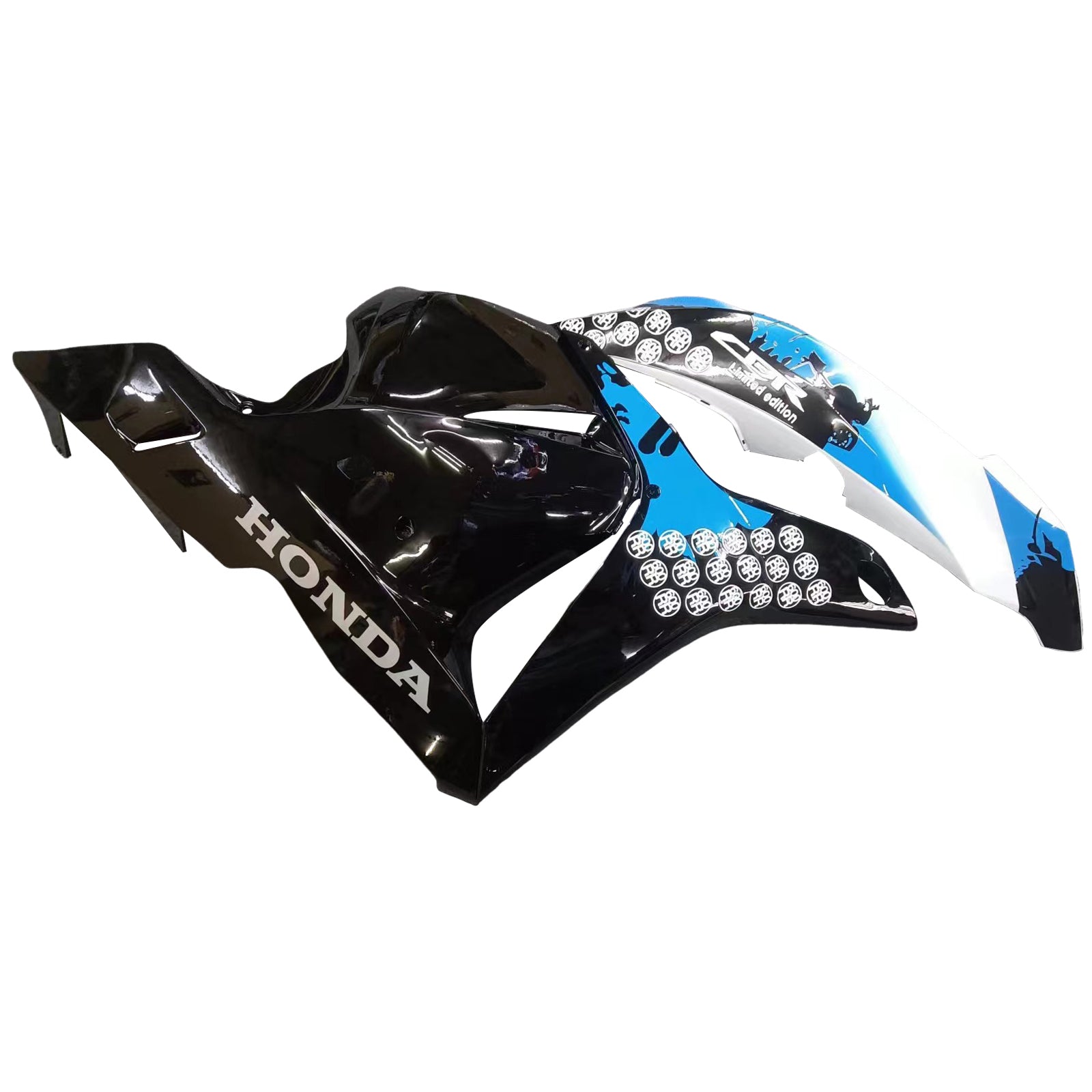 Fairings 2009-2012 Honda CBR 600 RR White Black Blue Coin RR Generic