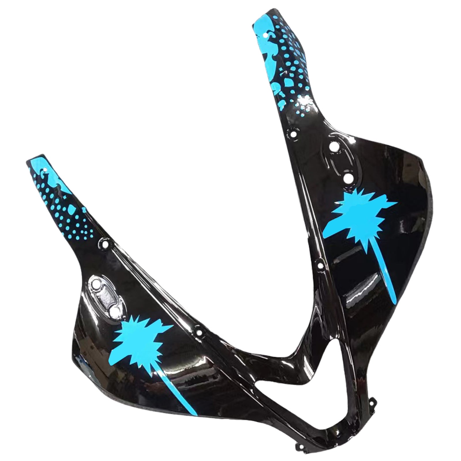 페어링 2009-2012 혼다 CBR 600 RR 화이트 블랙 블루 코인 RR 제네릭