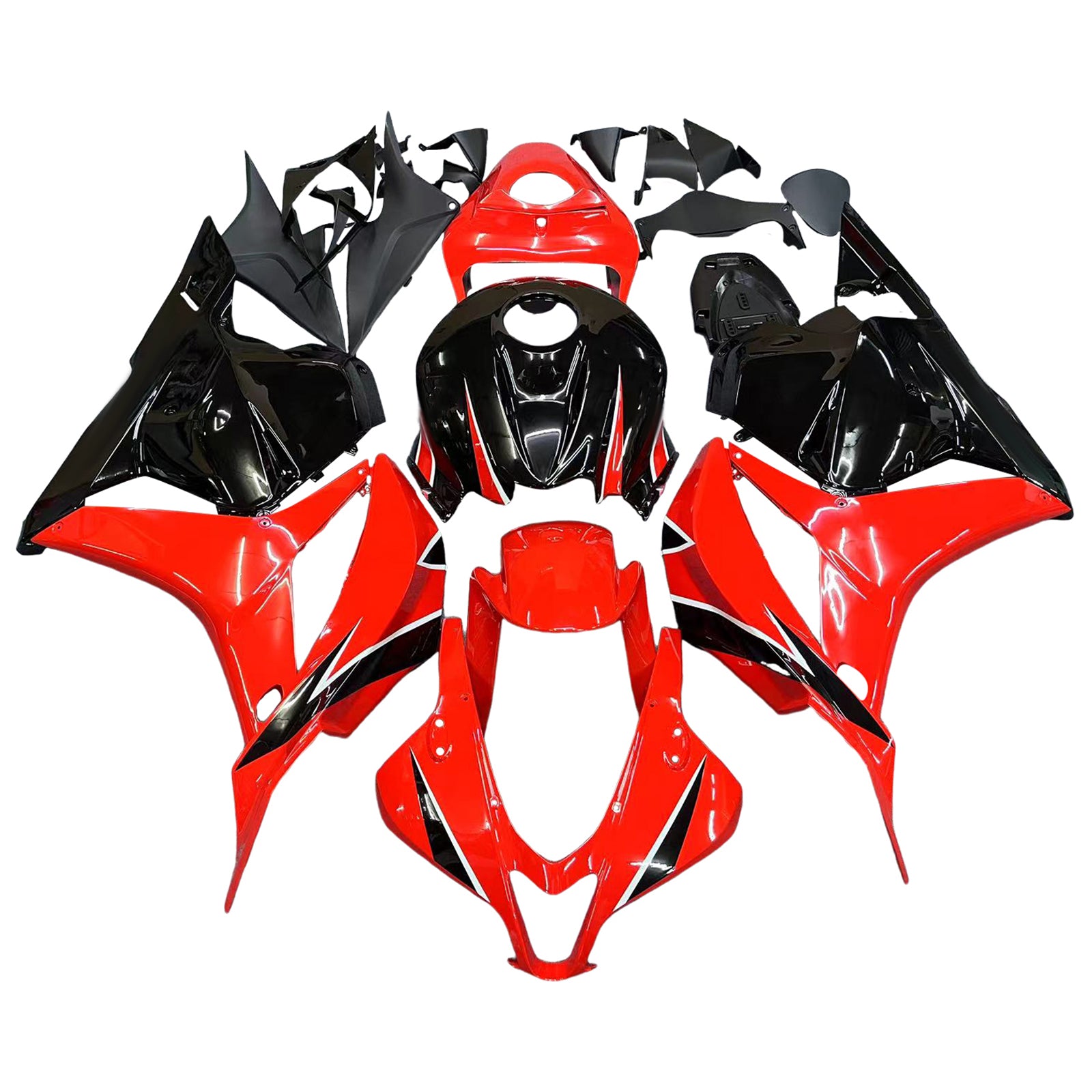 Fairings 2009-2012 Honda CBR 600 RR Red & Black Honda CBR Generic