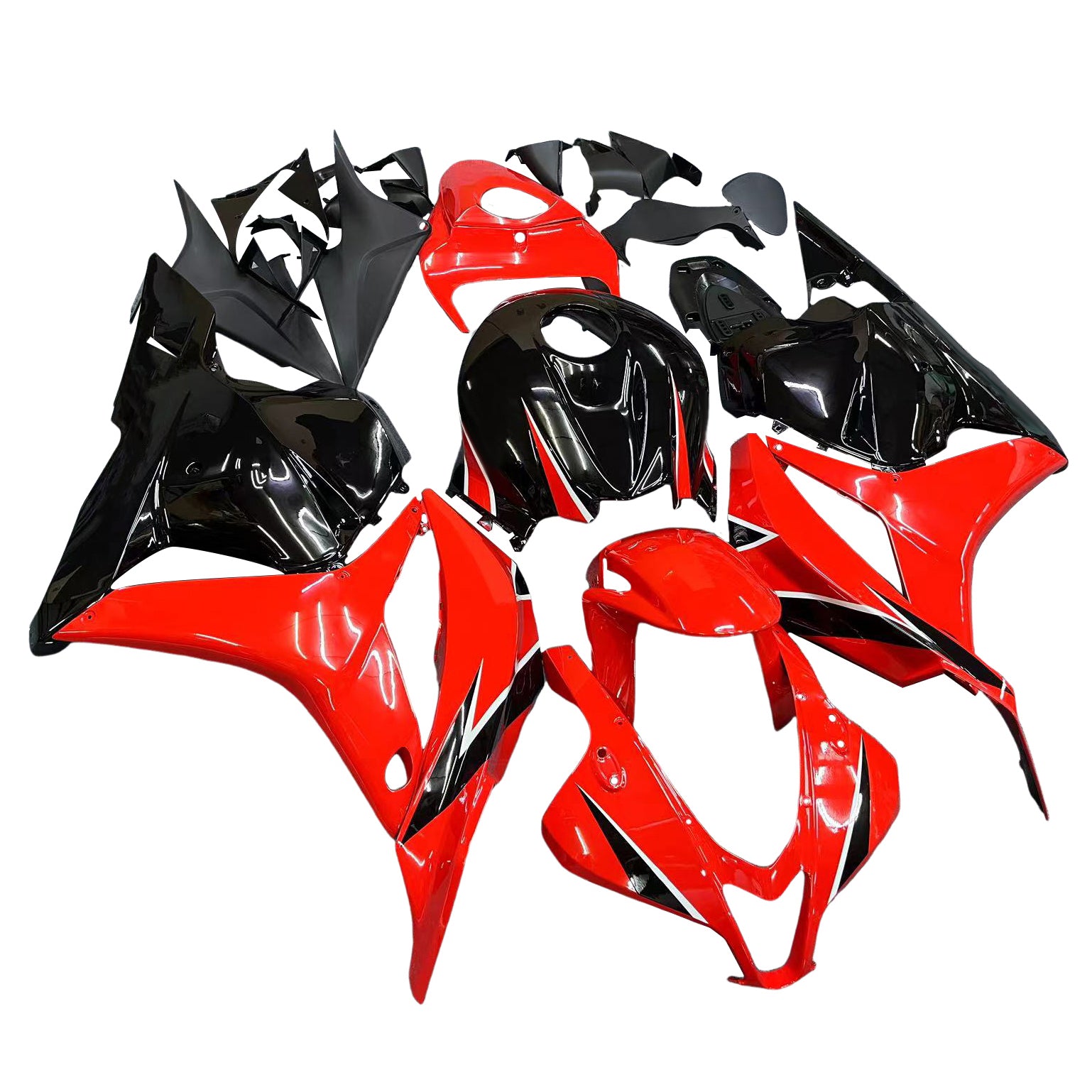 Fairings 2009-2012 Honda CBR 600 RR Red & Black Honda CBR Generic