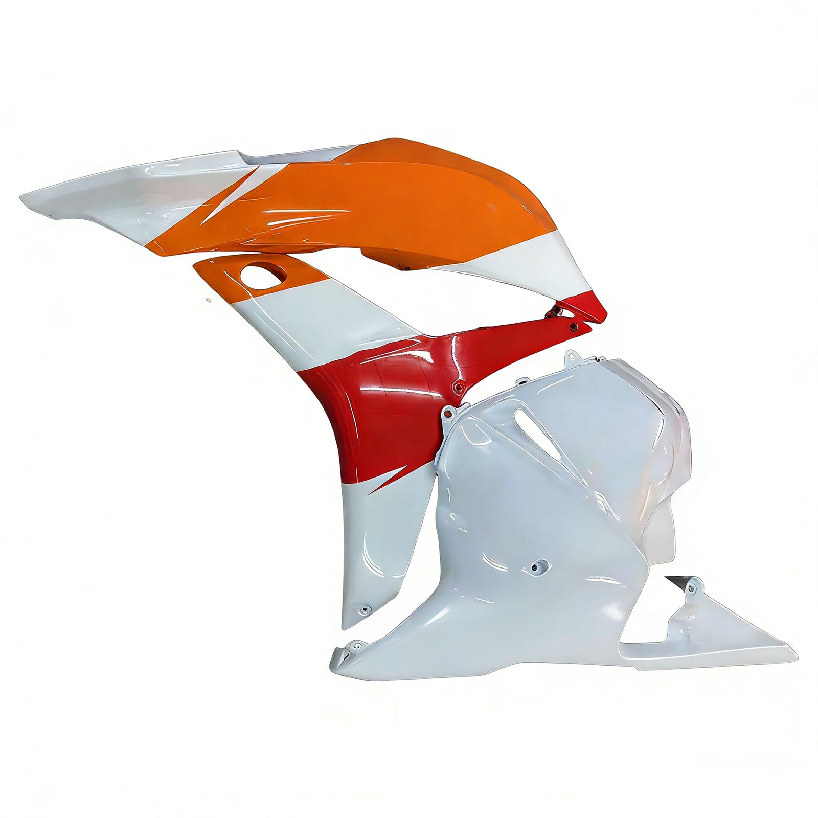Fairings 2009-2012 Honda CBR 600 RR Orange & White Repsol Generic