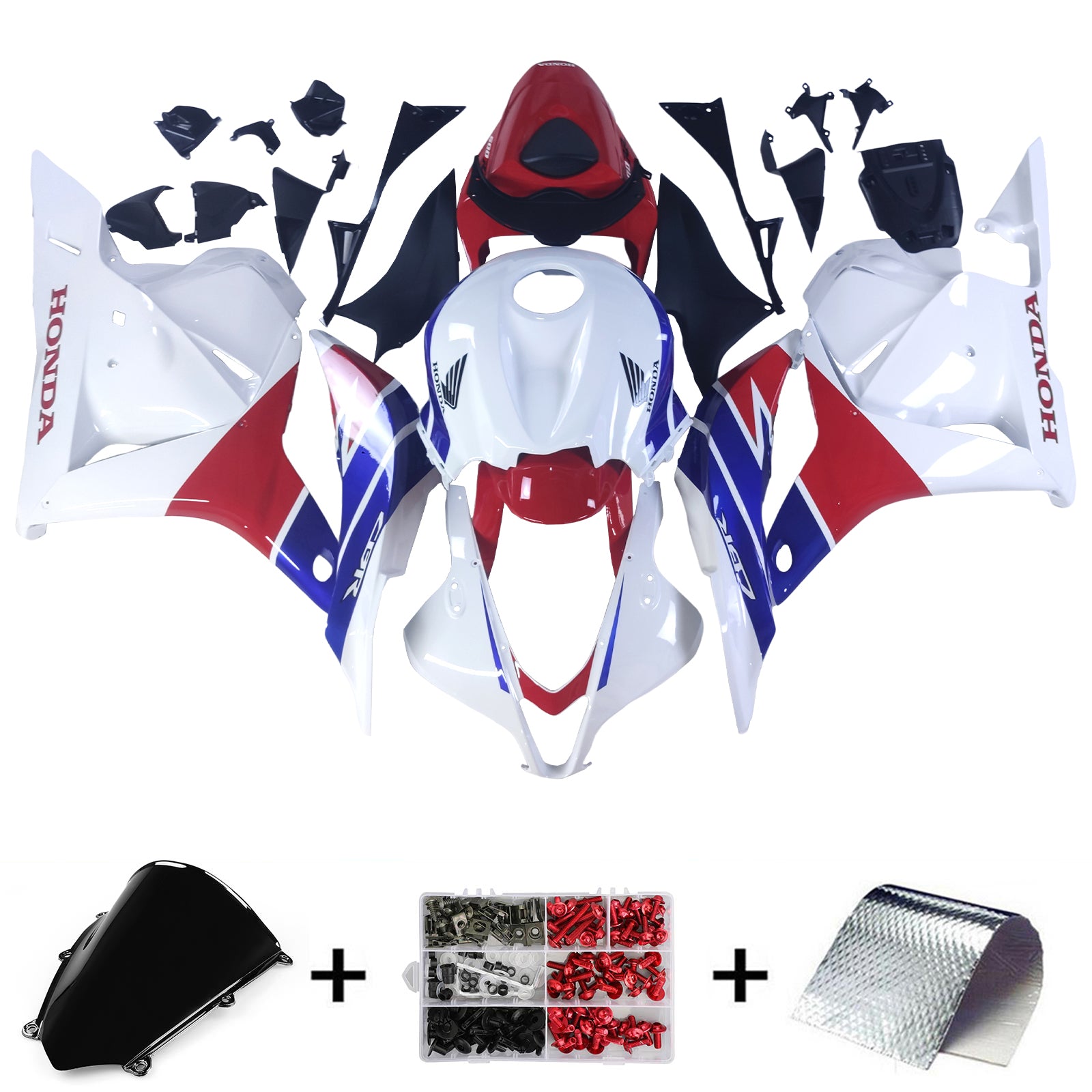 Honda CBR600RR 2009-2012 F5 Fairing Kit Bodywork Plastic ABS